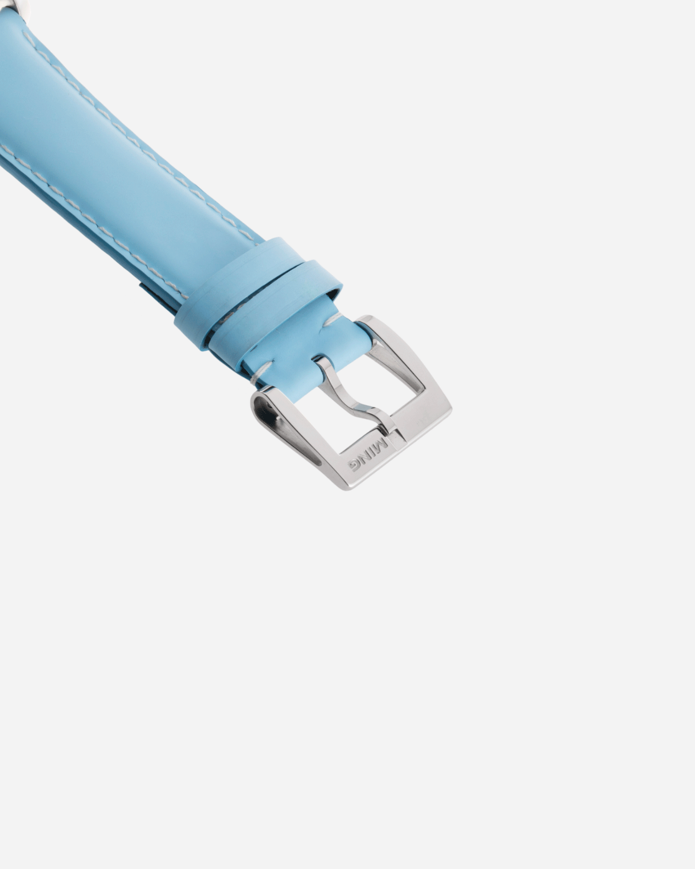 Brand: Ming Year: 2019 Model: 17.06 Material: Stainless Steel Movement: Heavily Modified ETA 2824-2 Case Diameter: 38mm Strap: Jean Rousseau Light Blue Watersafe Rubber for MINGBrand: Ming Year: 2019 Model: 17.06 Material: Stainless Steel Movement: Heavily Modified ETA 2824-2 Case Diameter: 38mm Strap: Jean Rousseau Light Blue Watersafe Rubber for MING