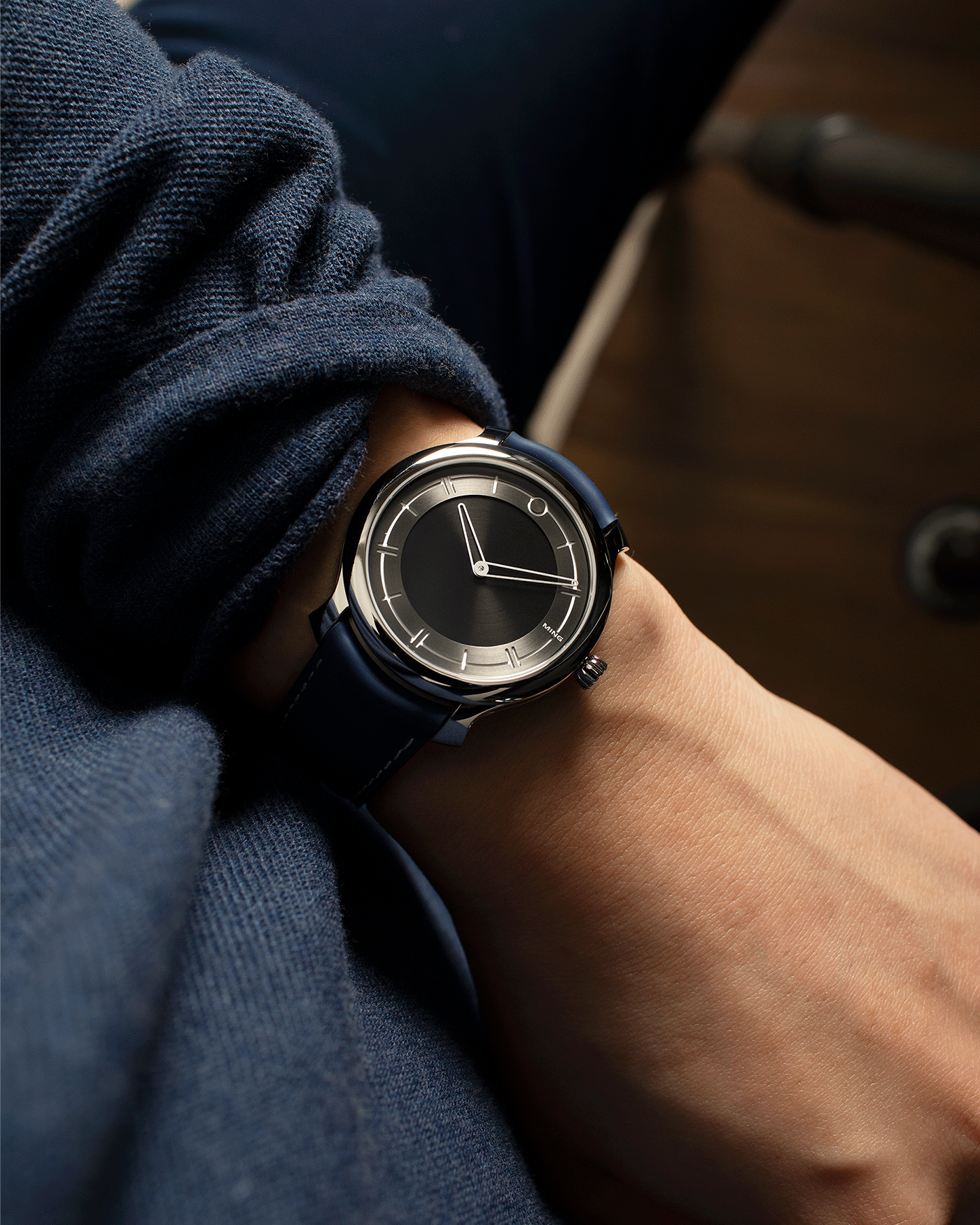 Brand: Ming Year: 2020 Model: 27.01 Material: Stainless Steel Movement: Heavily modified ETA Peseux 7001 Case Diameter: 38mm Strap: Jean Rousseau Blue Rubber for MING