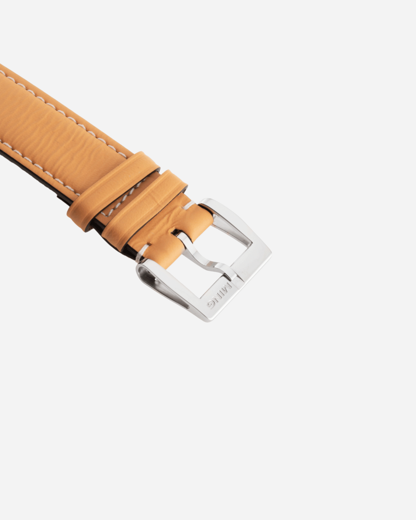 Brand: Ming Year: 2021 Model: 17.09 Material: Stainless Steel Movement: Sellita SW330-2 Case Diameter: 38mm Strap: Jean Rousseau Honey Calf for MING