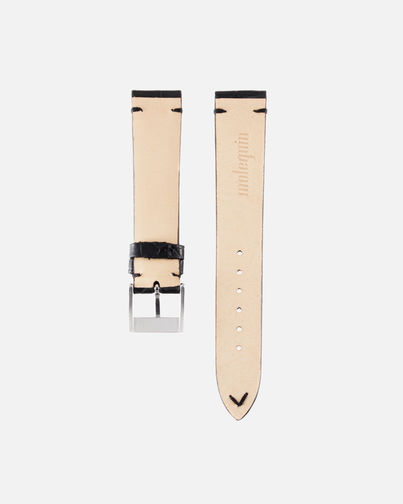 Molequin Black Alligator