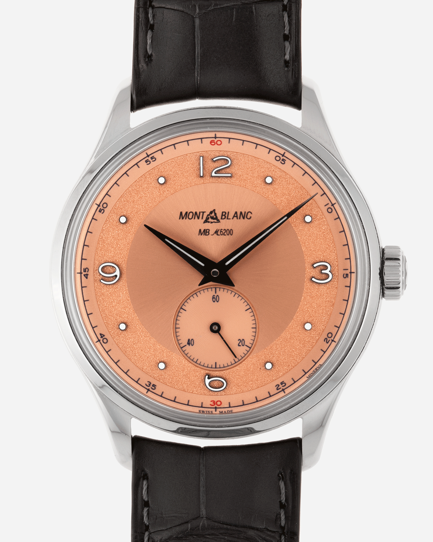 Mont Blanc Small Second Heritage Limited 38 Minerva Watch S.Song