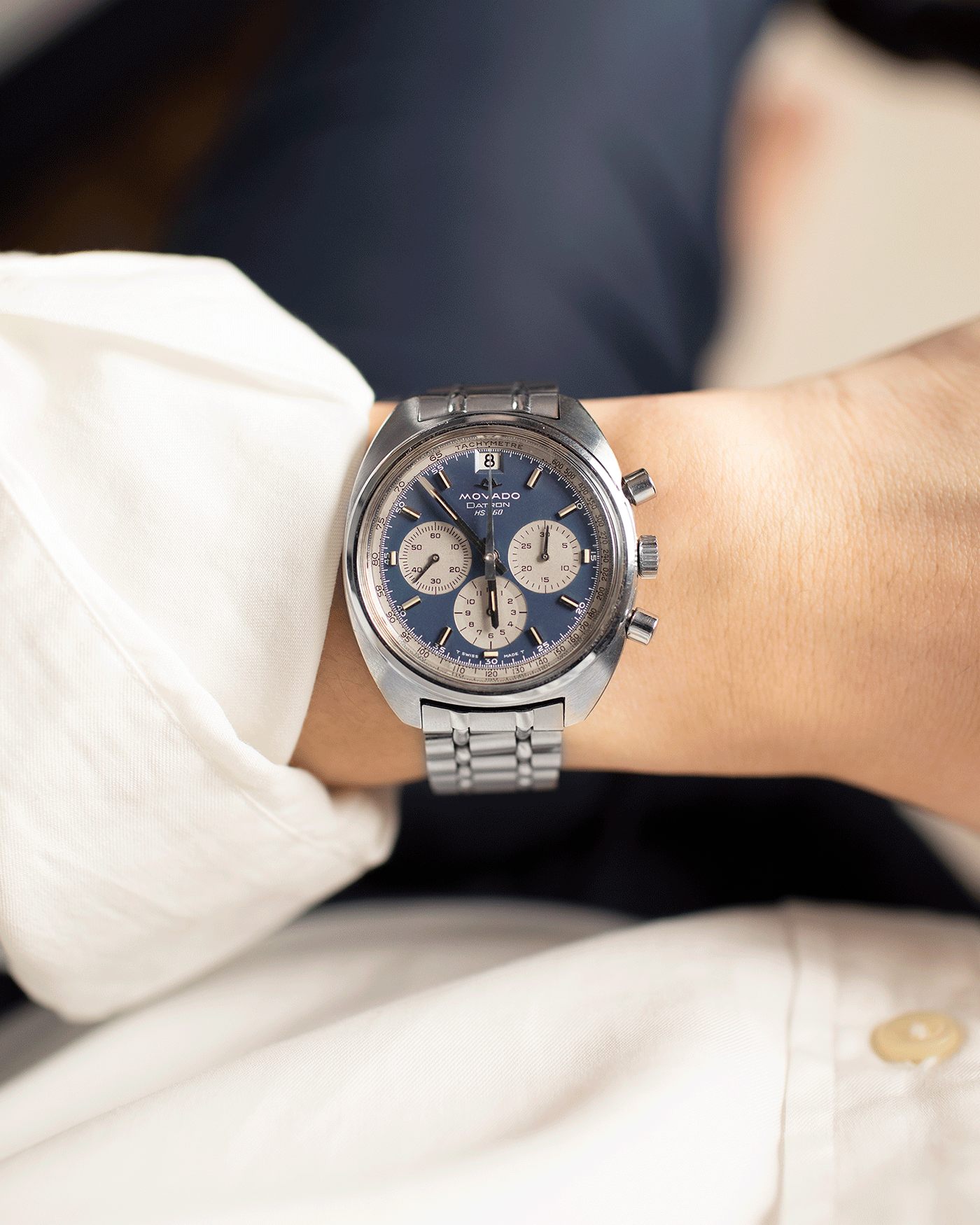 Movado Sub Sea HS360 El Primero Chronograph Watch S.Song Vintage