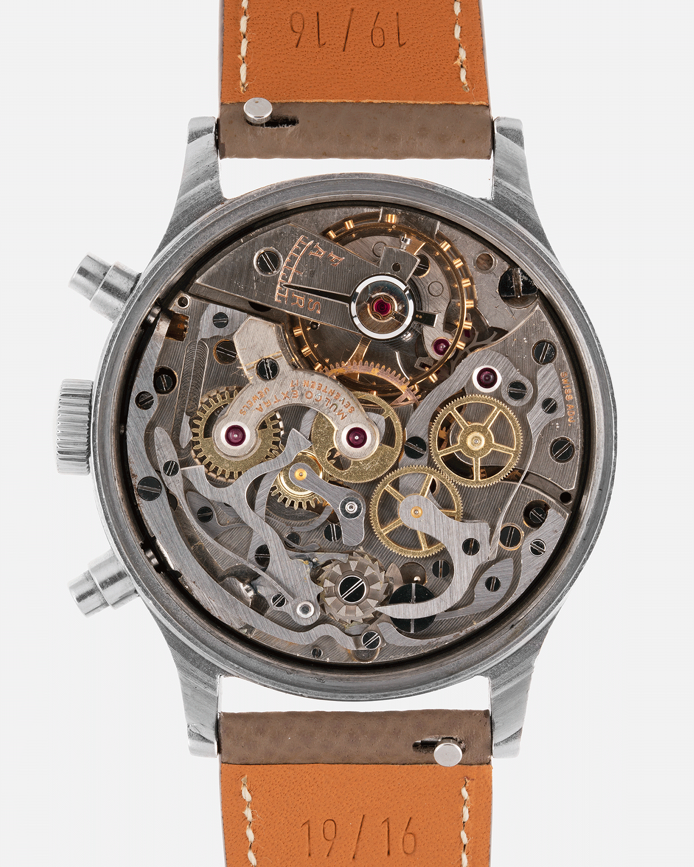 Mulco Prima Spillman Case Chronograph Vintage Watch | S.Song Vintage Watches