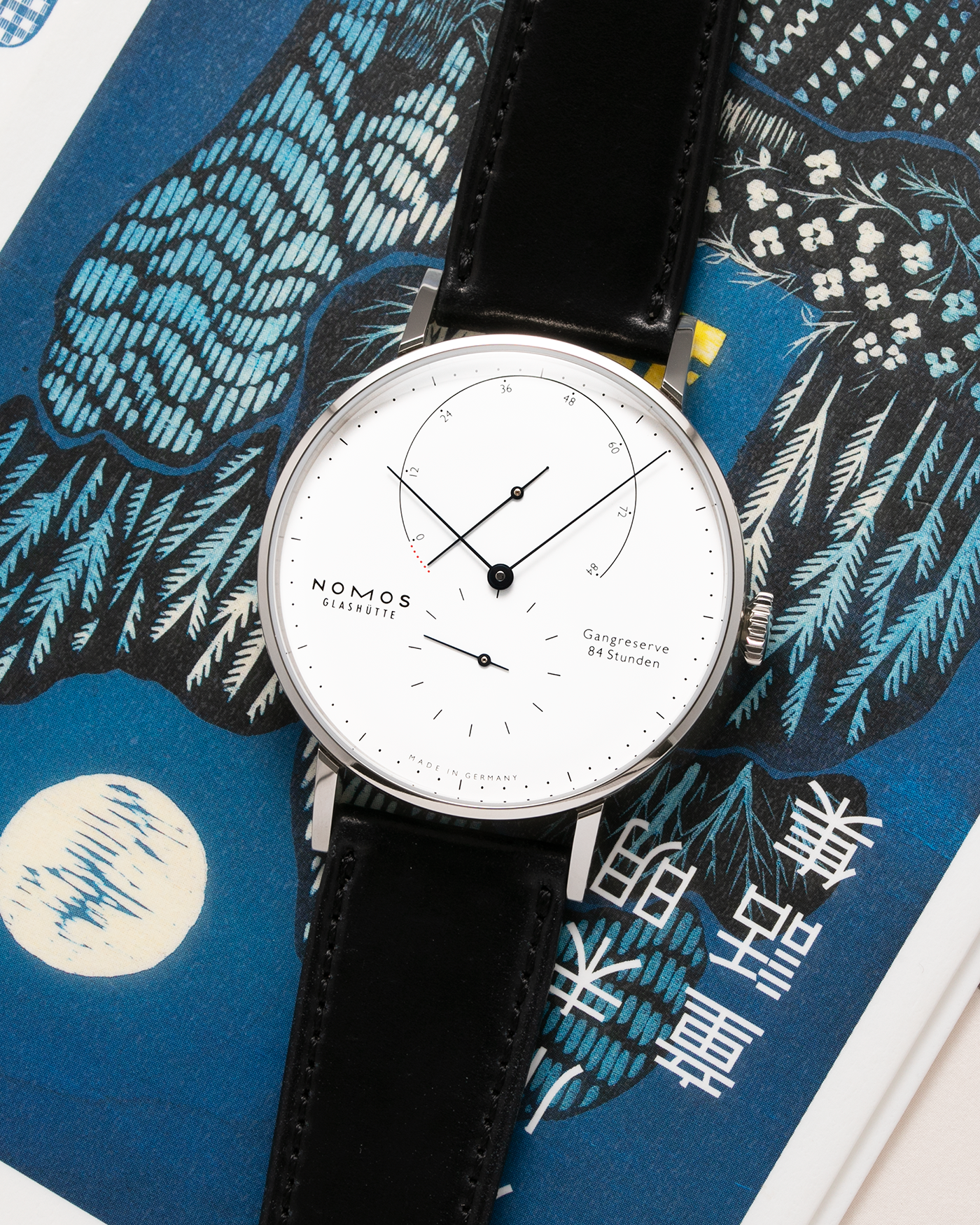 Brand: Nomos Year: 2020 Model: Lambda “175 Years Watchmaking Glashutte” Material: Stainless Steel Movement: Nomos DUW 1001 Case Diameter: 40.5mm Bracelet/Strap: Nomos Black Horween Shell Cordovan with Stainless Steel Tang Buckle