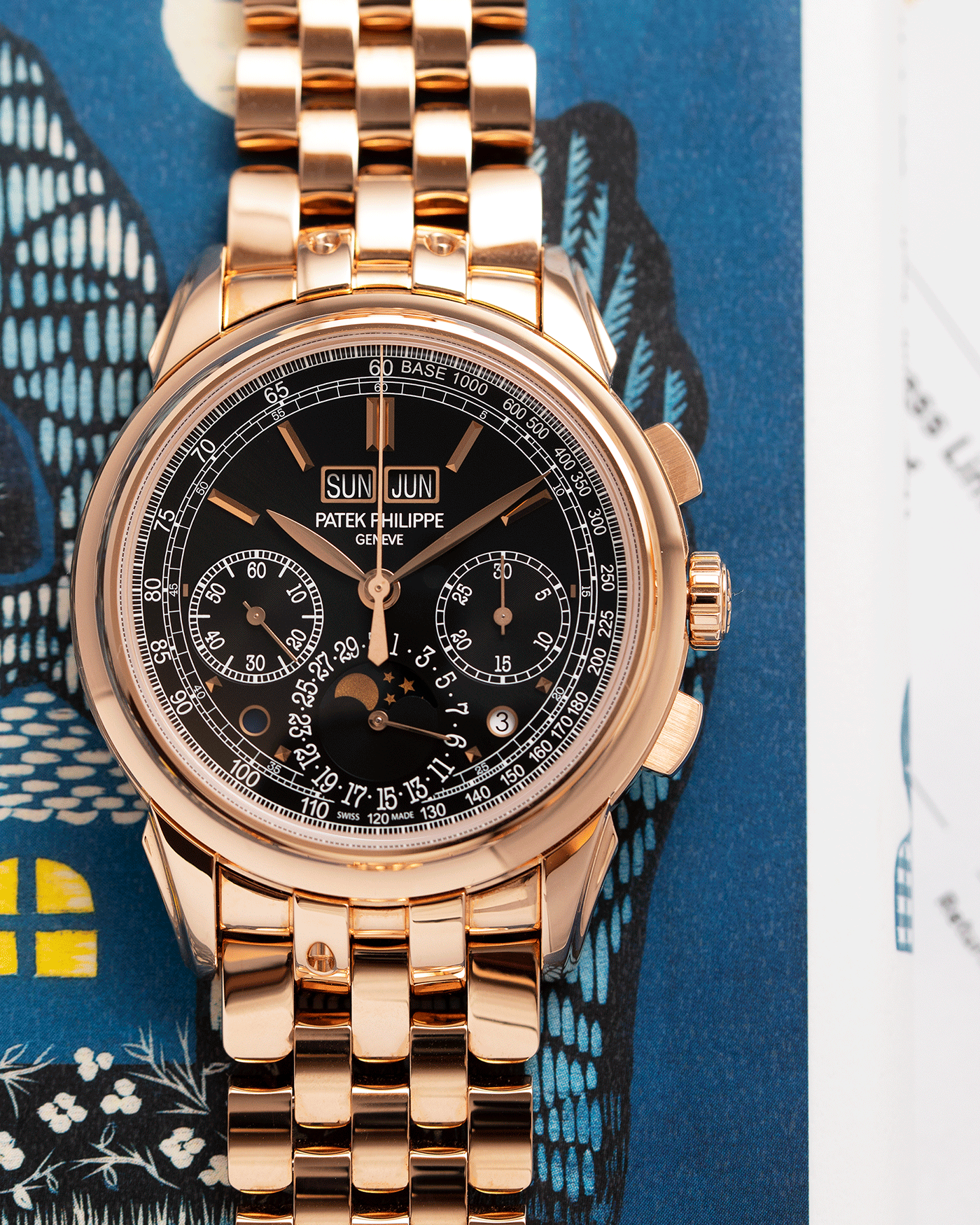 Patek Philippe 5270R Perpetual Calendar Chronograph Watch | S.Song Timepieces 