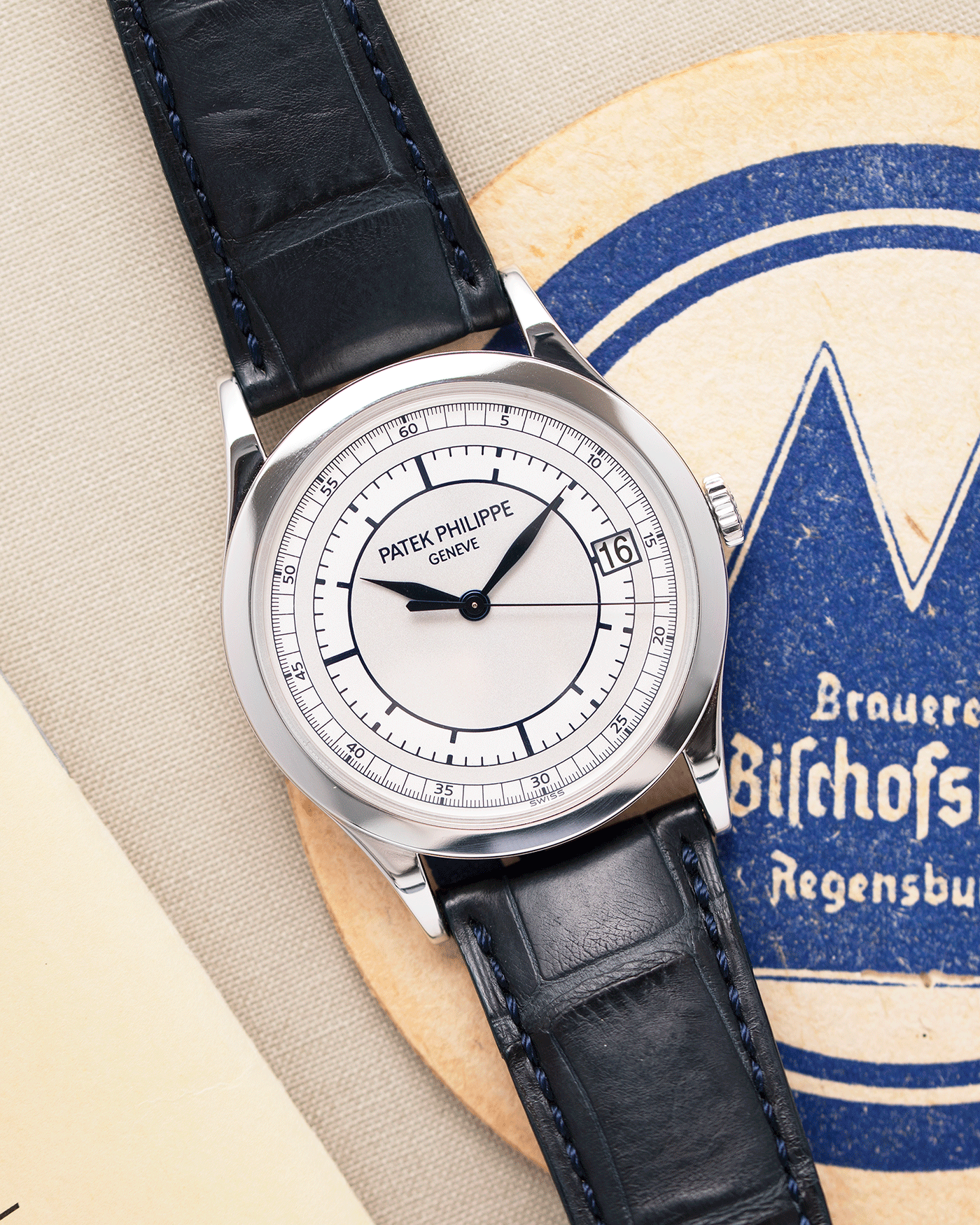 Patek Philippe Calatrava 5296G White Gold Watch | S.Song Timepieces 