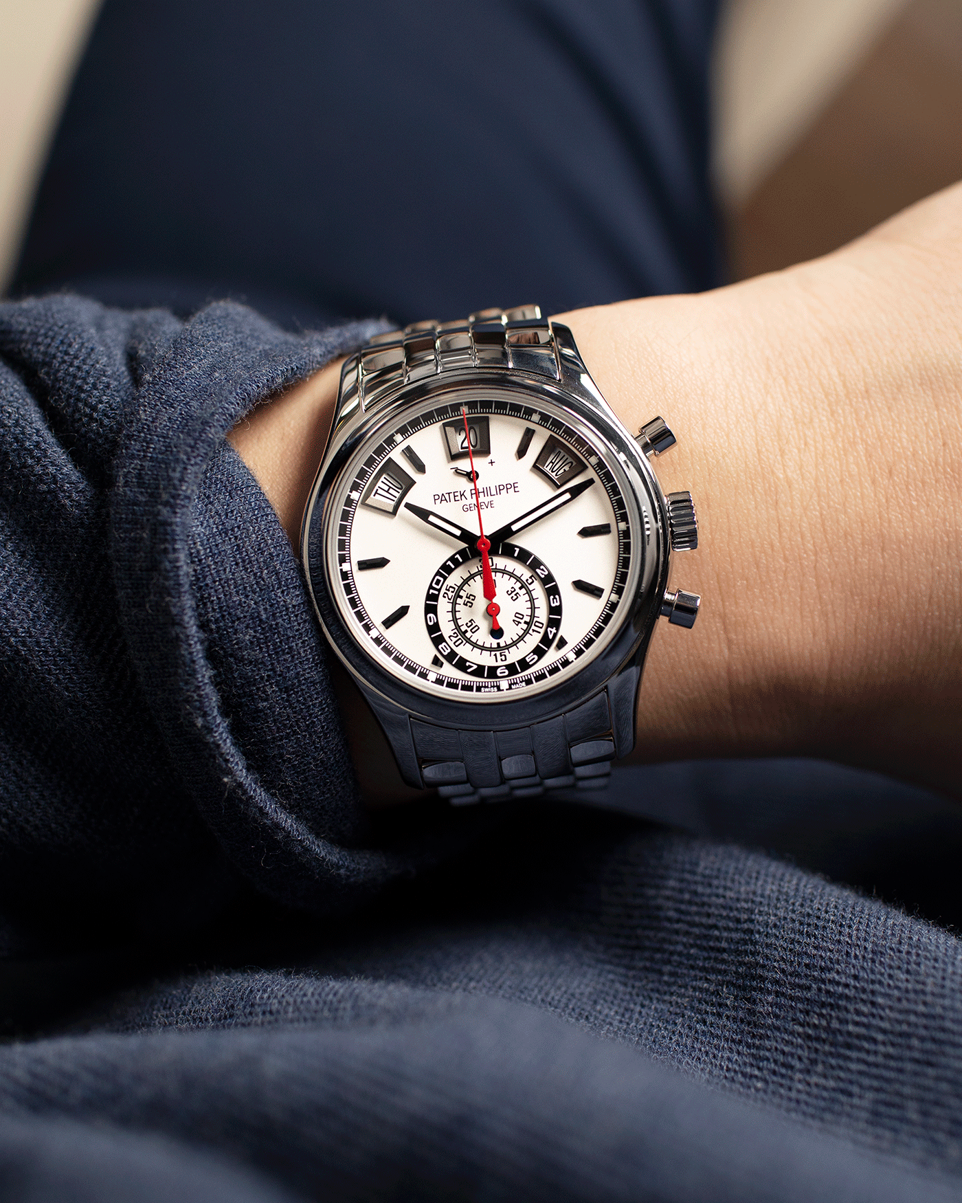 Patek Philippe 5960A Annual Calendar Chronograph Watch S.Song