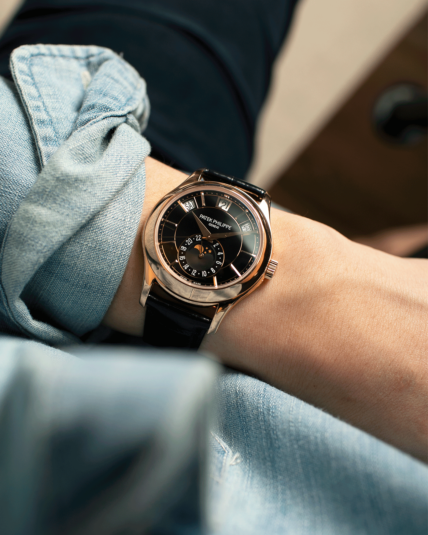 Patek Philippe Annual Calendar 5205R Watch S.Song Timepieces S