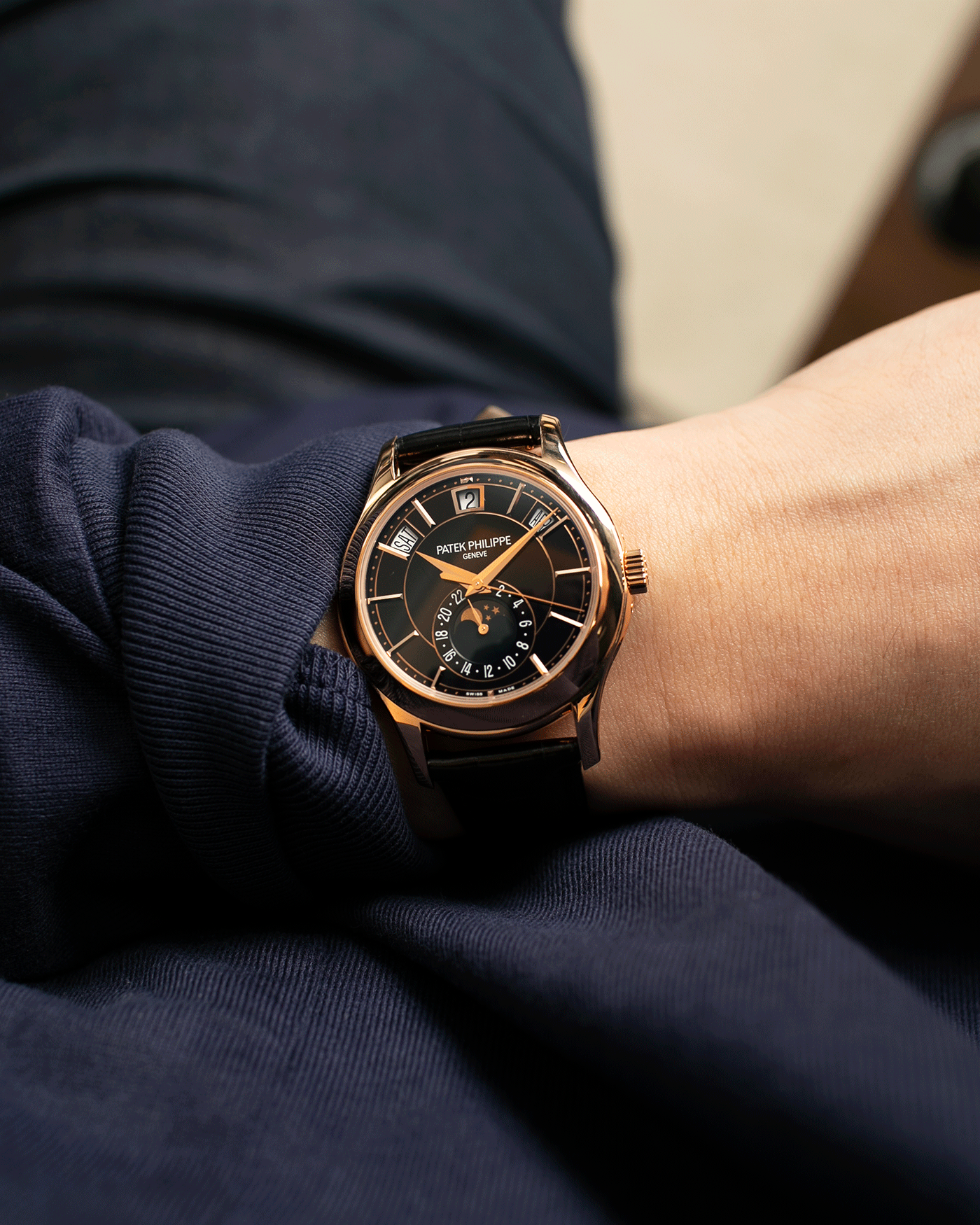 Patek Philippe Annual Calendar 5205R Watch S.Song Timepieces S