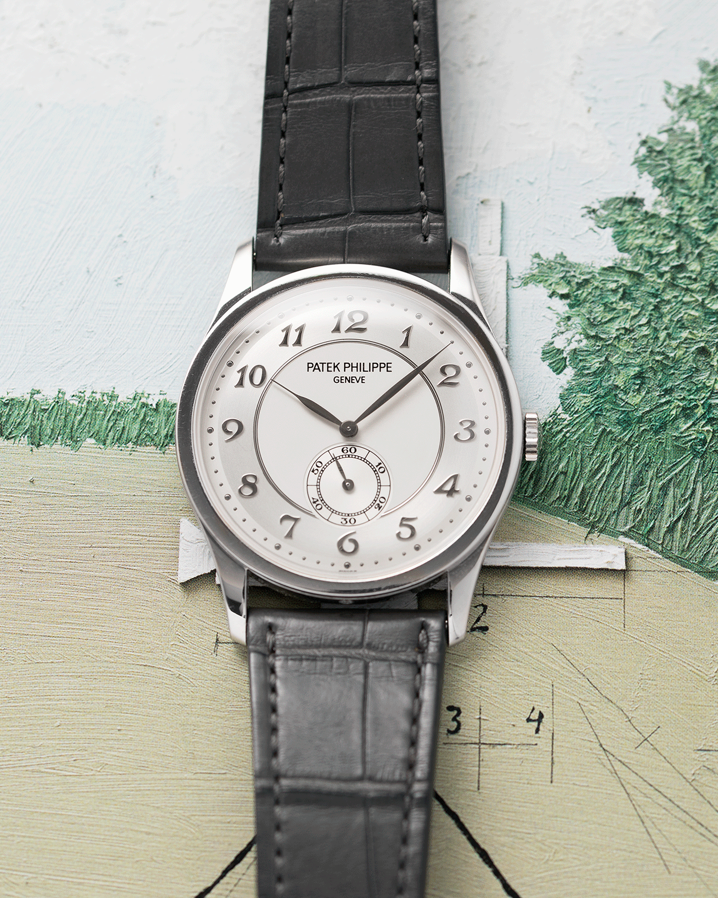 Patek Philippe Calatrava 5196P Platinum Watch S.Song Timepieces