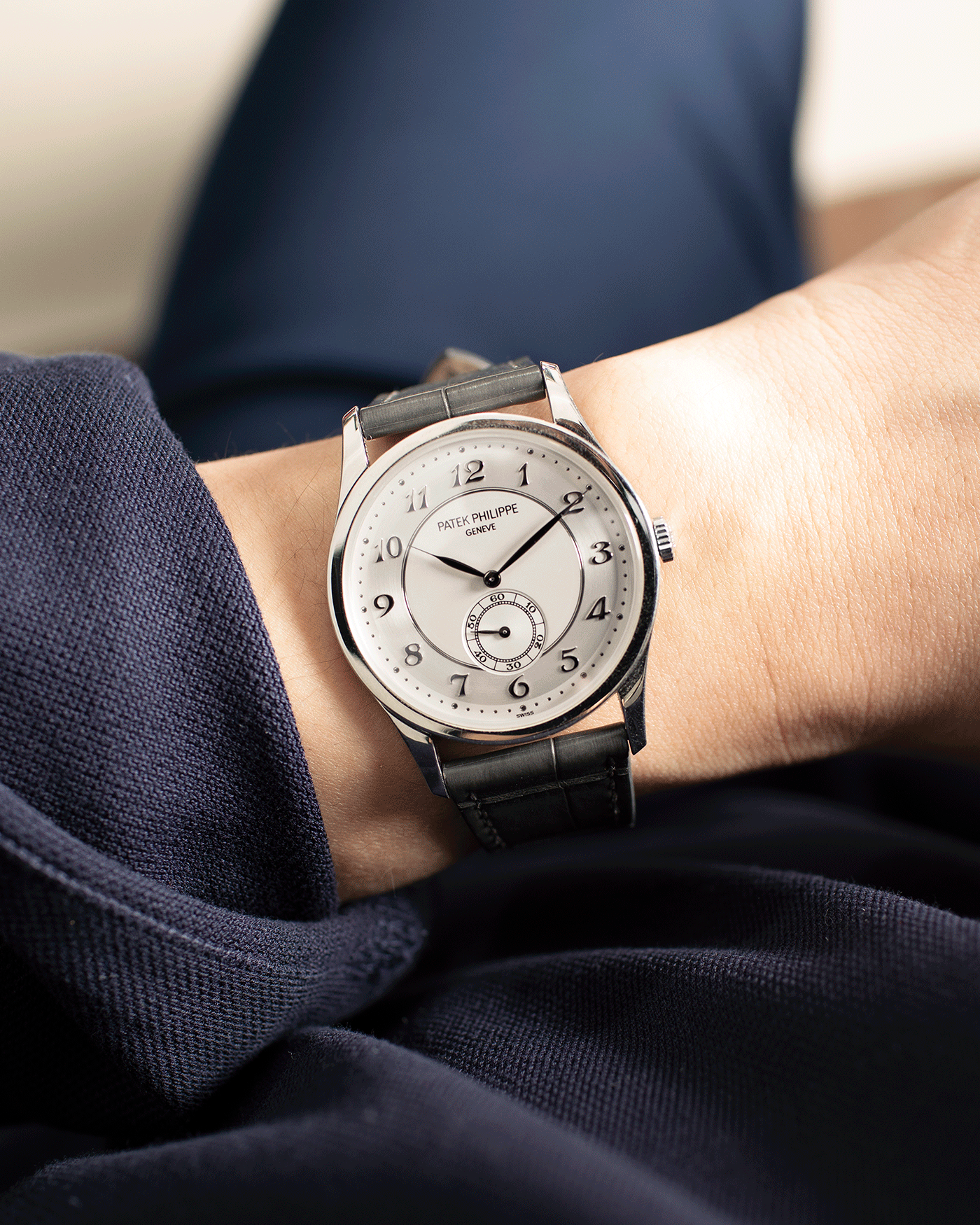 Patek Philippe Calatrava 5196P Platinum Watch S.Song Timepieces