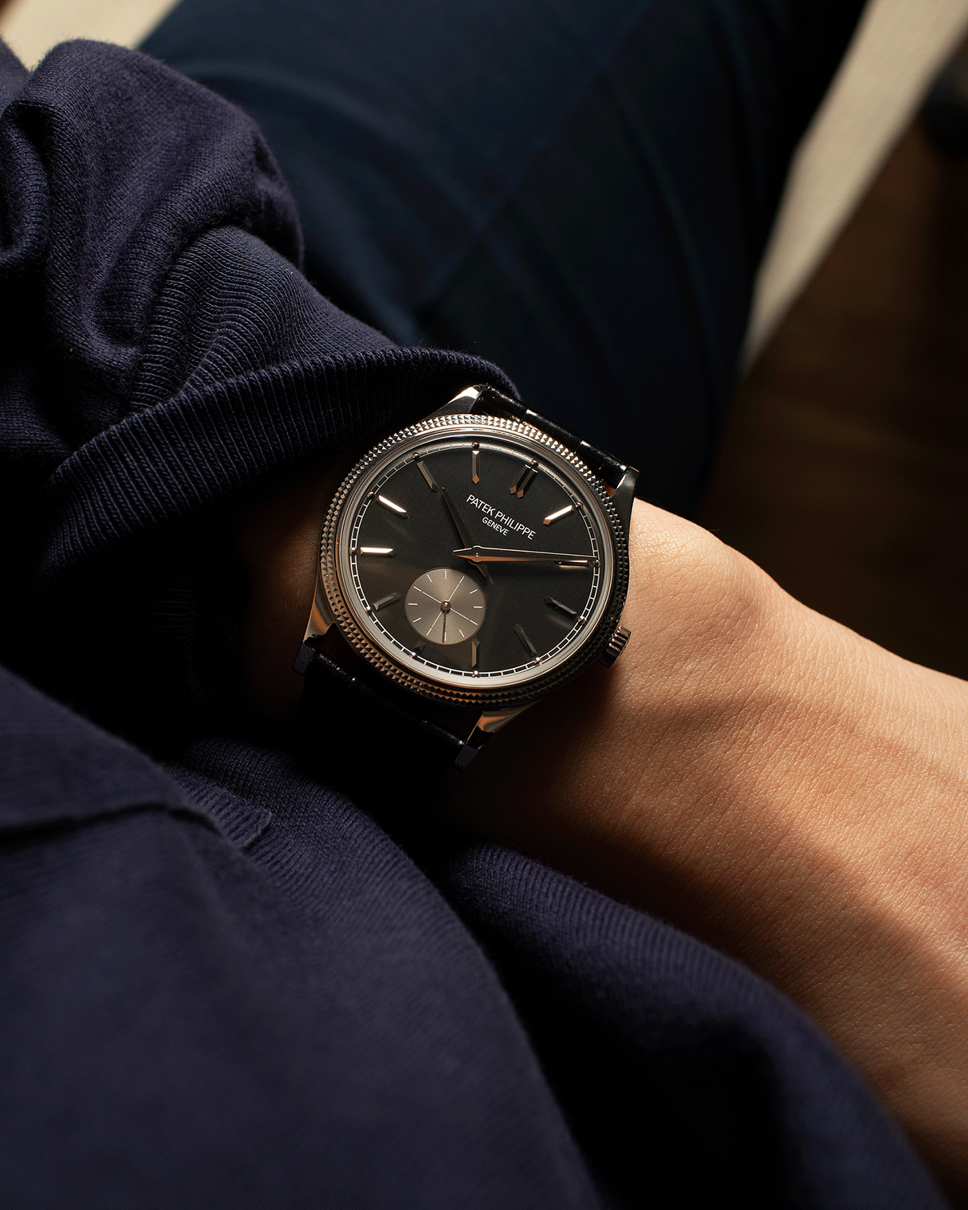 Patek philippe 2025 calatrava black