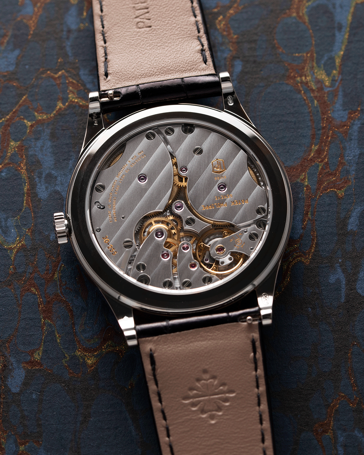 Brand: Patek Philippe Year: 2021 Model: Calatrava Reference: 6119G Material: White Gold Movement: Patek Philippe Cal. 30-255 Case Diameter: 39mm Strap: Patek Philippe Black Alligator Strap with 18k White Gold Patek Philippe Tang Buckle