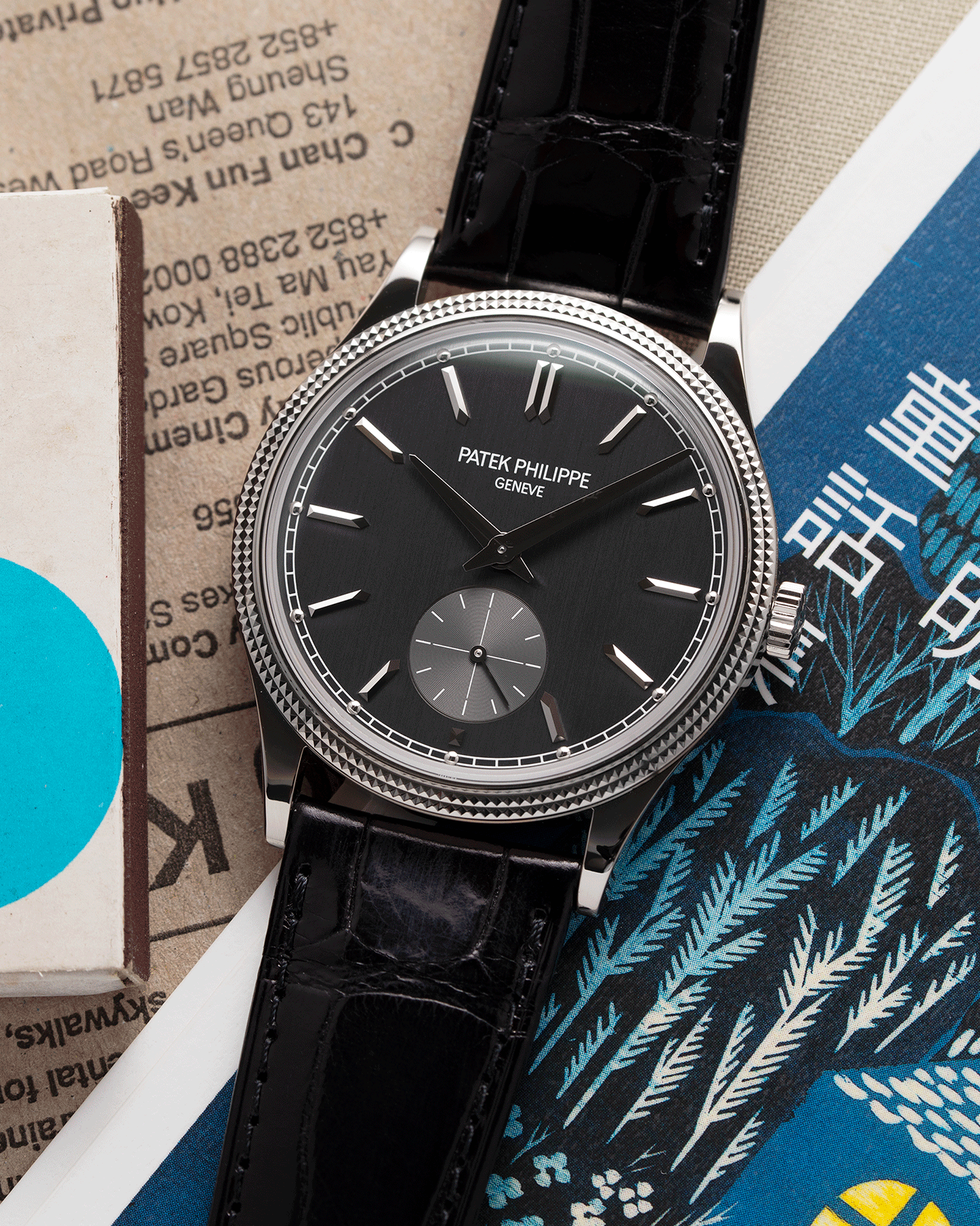 Patek philippe calatrava discount black