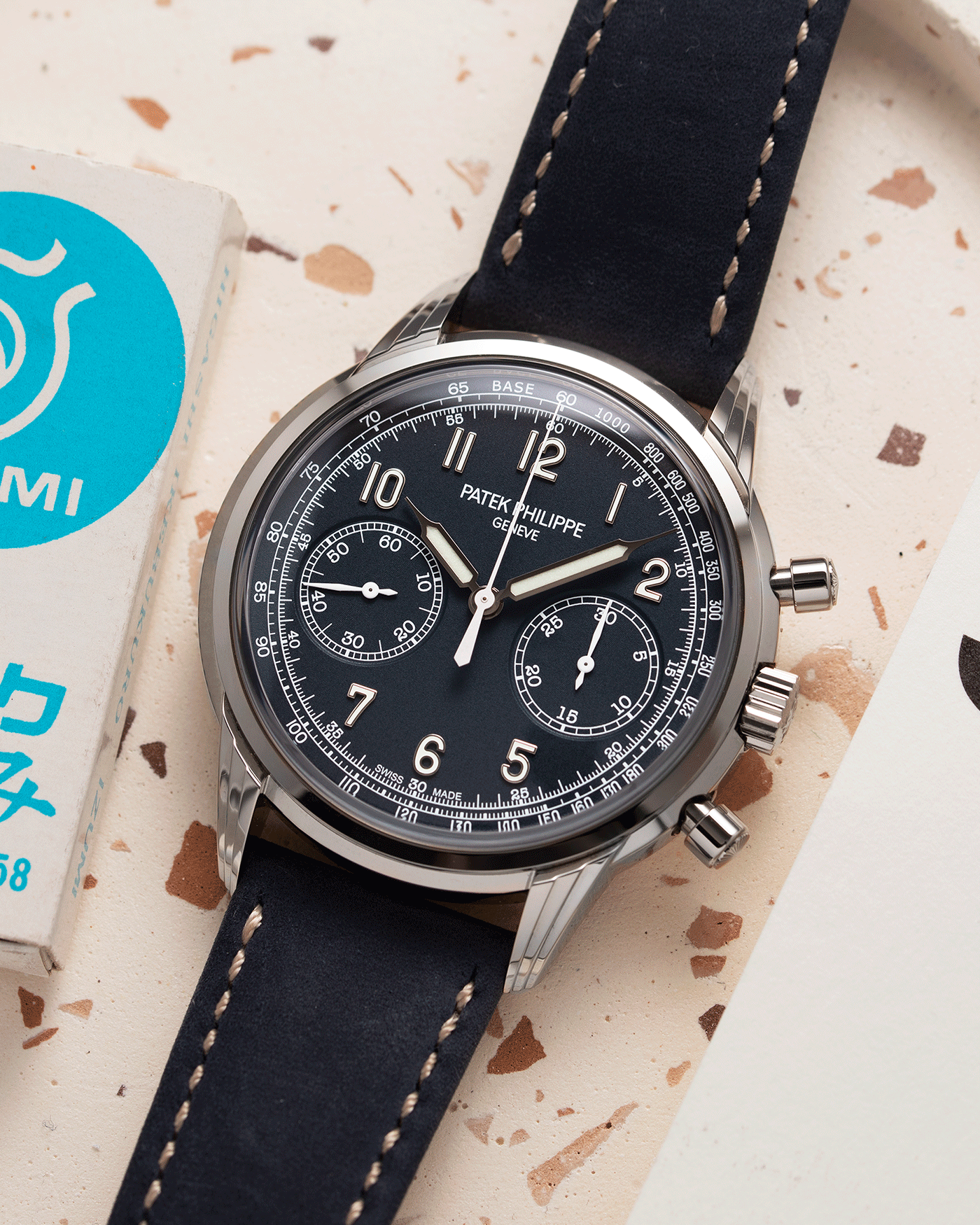 Patek philippe chronograph blue 2025 dial