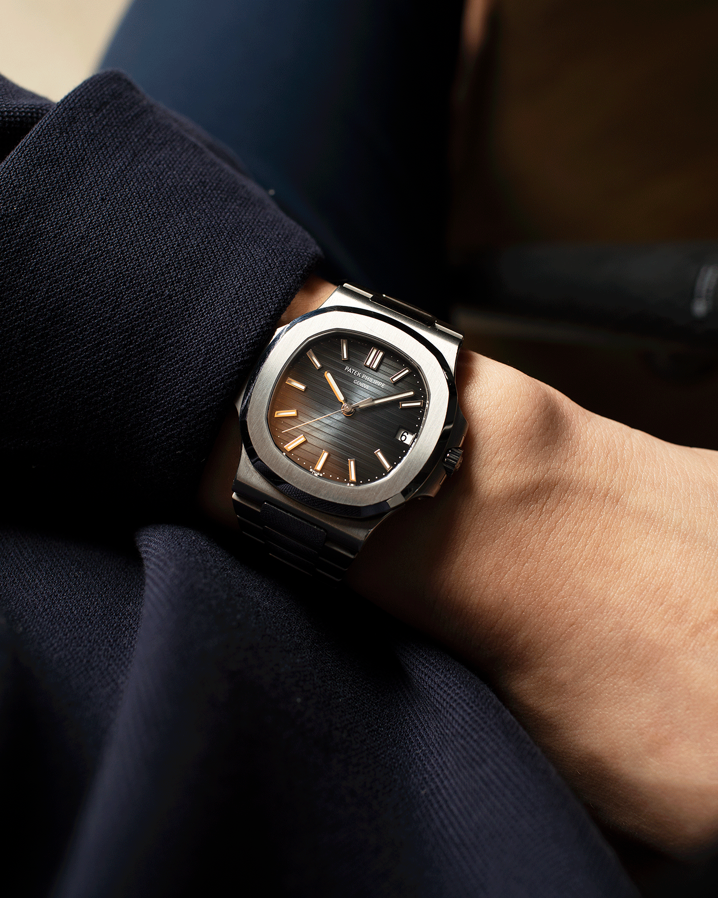 Patek Philippe Nautilus 5711 A Blue Watch S.Song Timepieces S.Song Watches