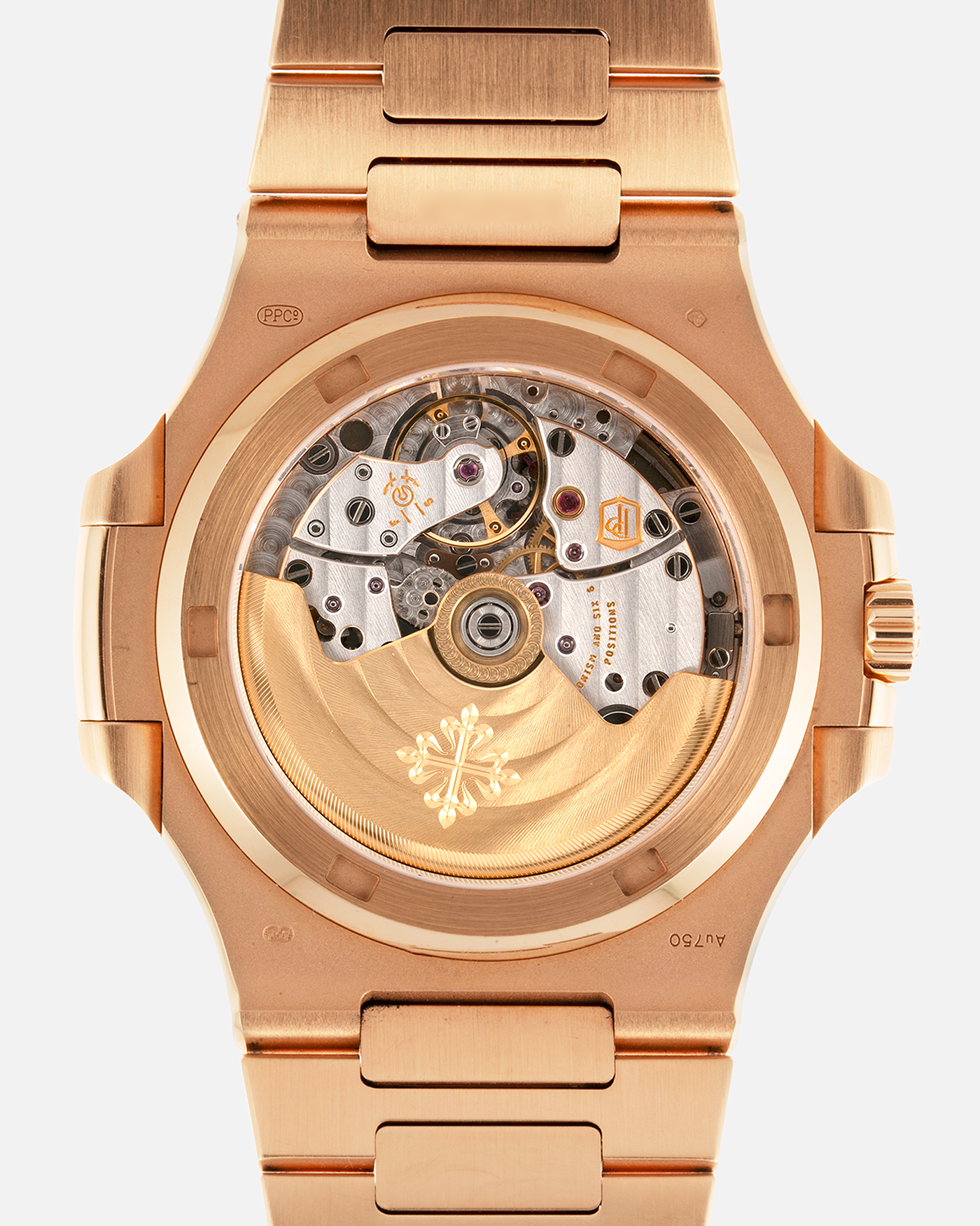 Rose gold patek 5711 sale