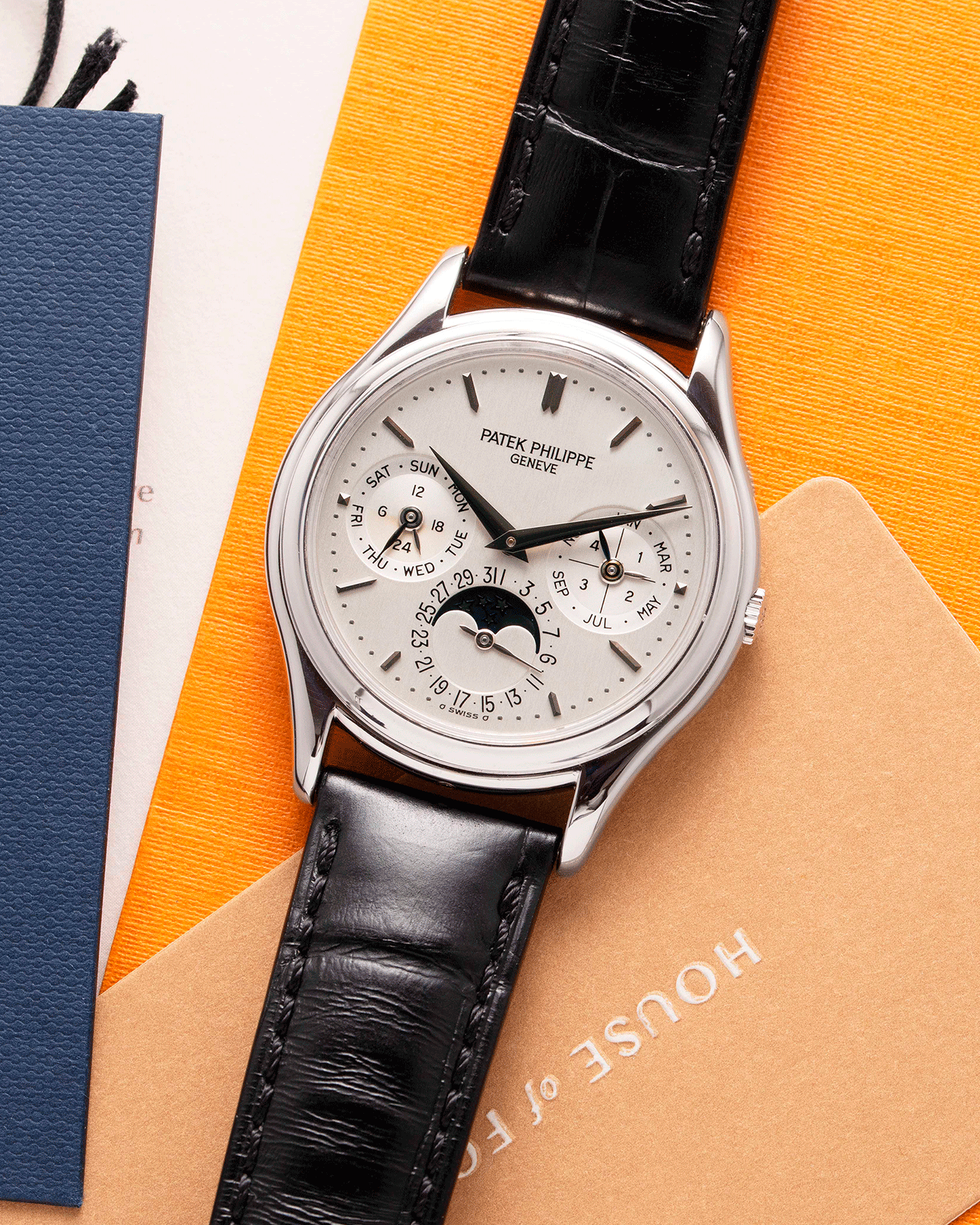 Patek philippe 3940 platinum sale