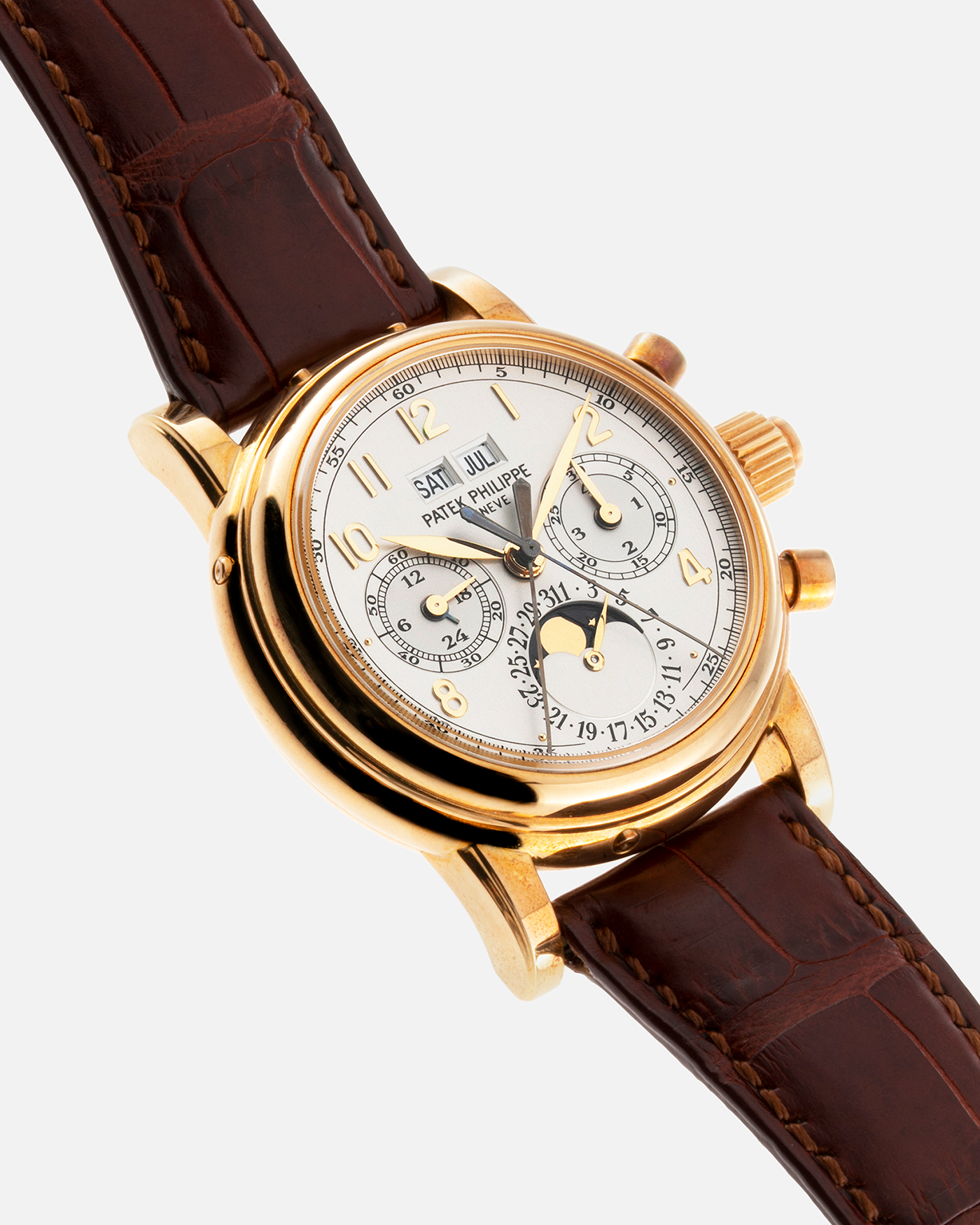 Patek Philippe Perpetual Calendar Split Seconds Chronograph 5004J Watch S.Song Vintage Timepieces S.Song Watches