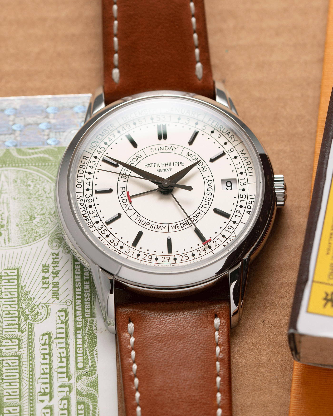 Calatrava discount weekly calendar