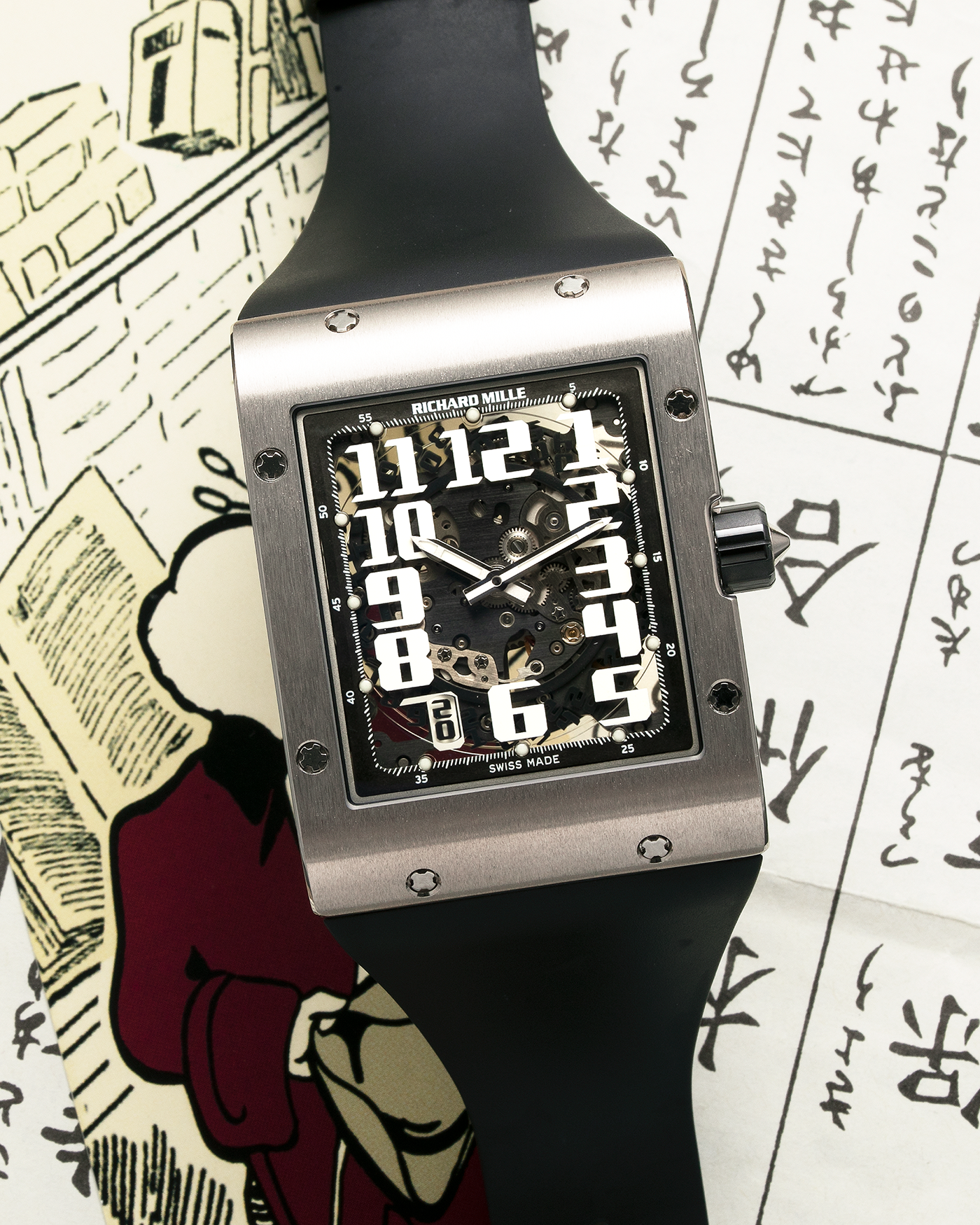 Richard mille discount clock