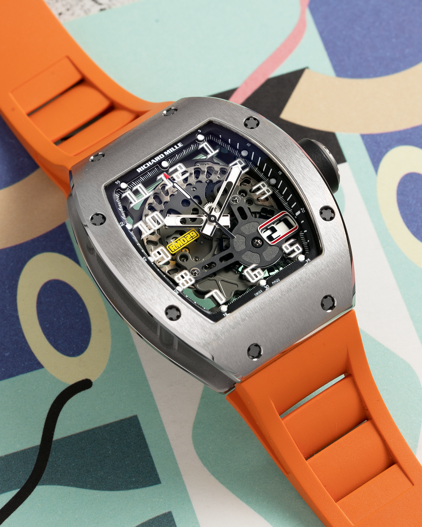 Richard mille white gold 2025