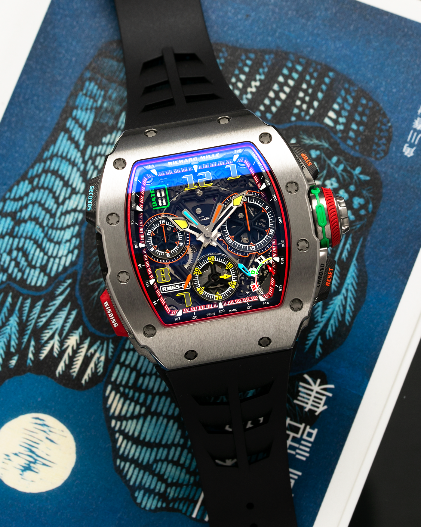 Richard Mille RM65 01 Titanium Split Seconds Watch S.Song