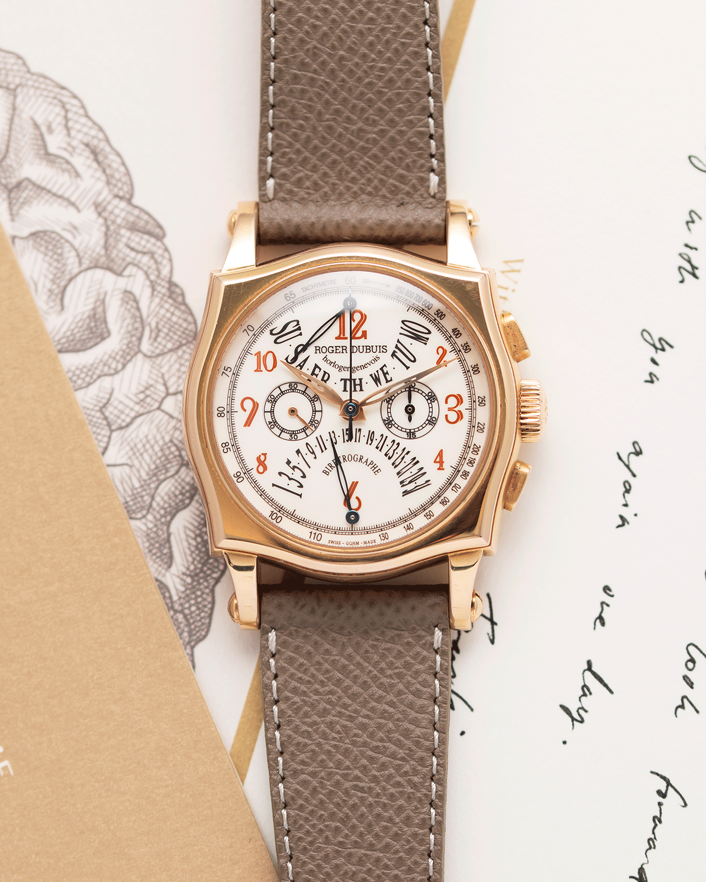Roger Dubuis Sympathie 40 Biretrograde Chronograph Watch | S.Song Timepieces 