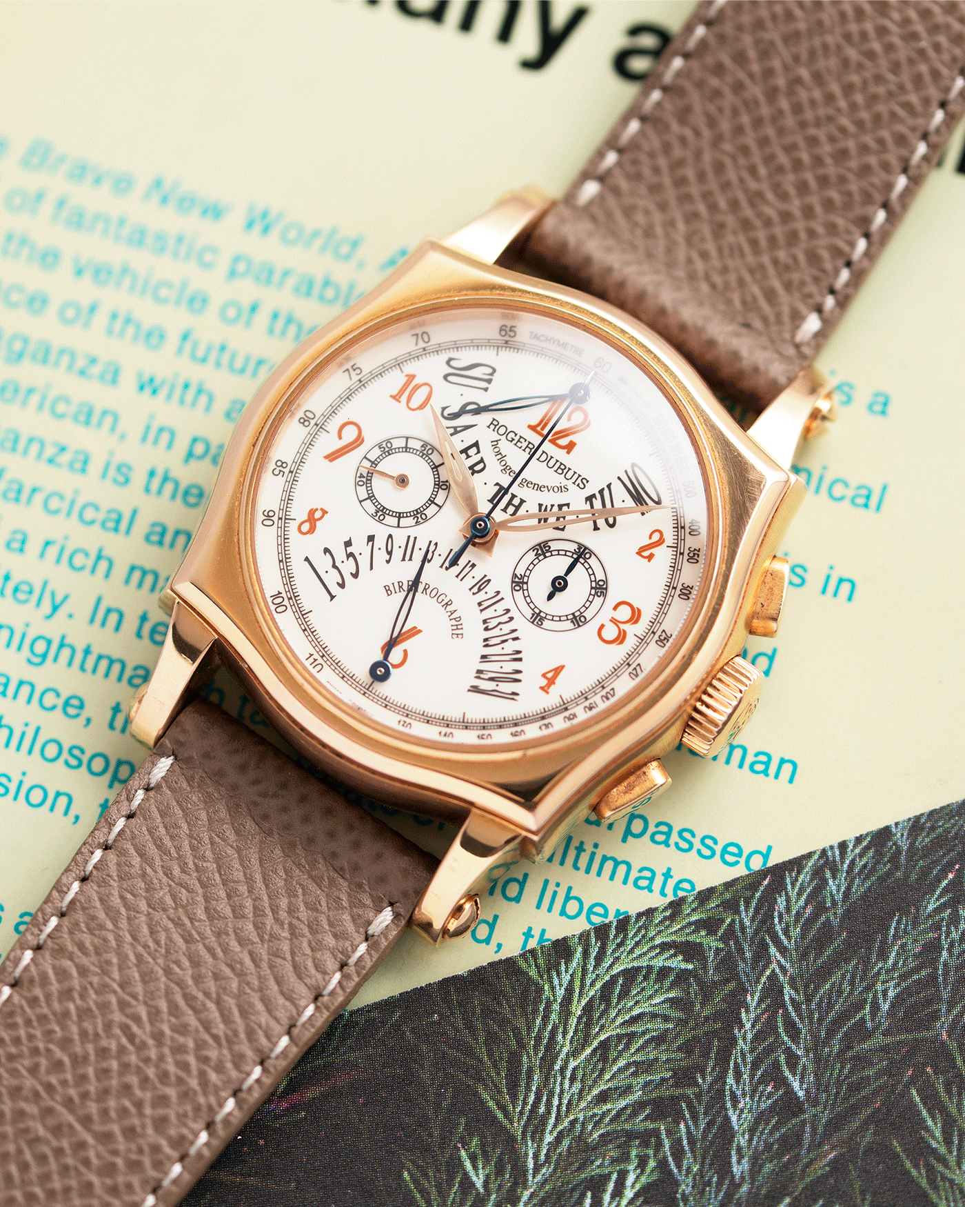 Roger Dubuis Sympathie 40 Biretrograde Chronograph Watch | S.Song Timepieces 