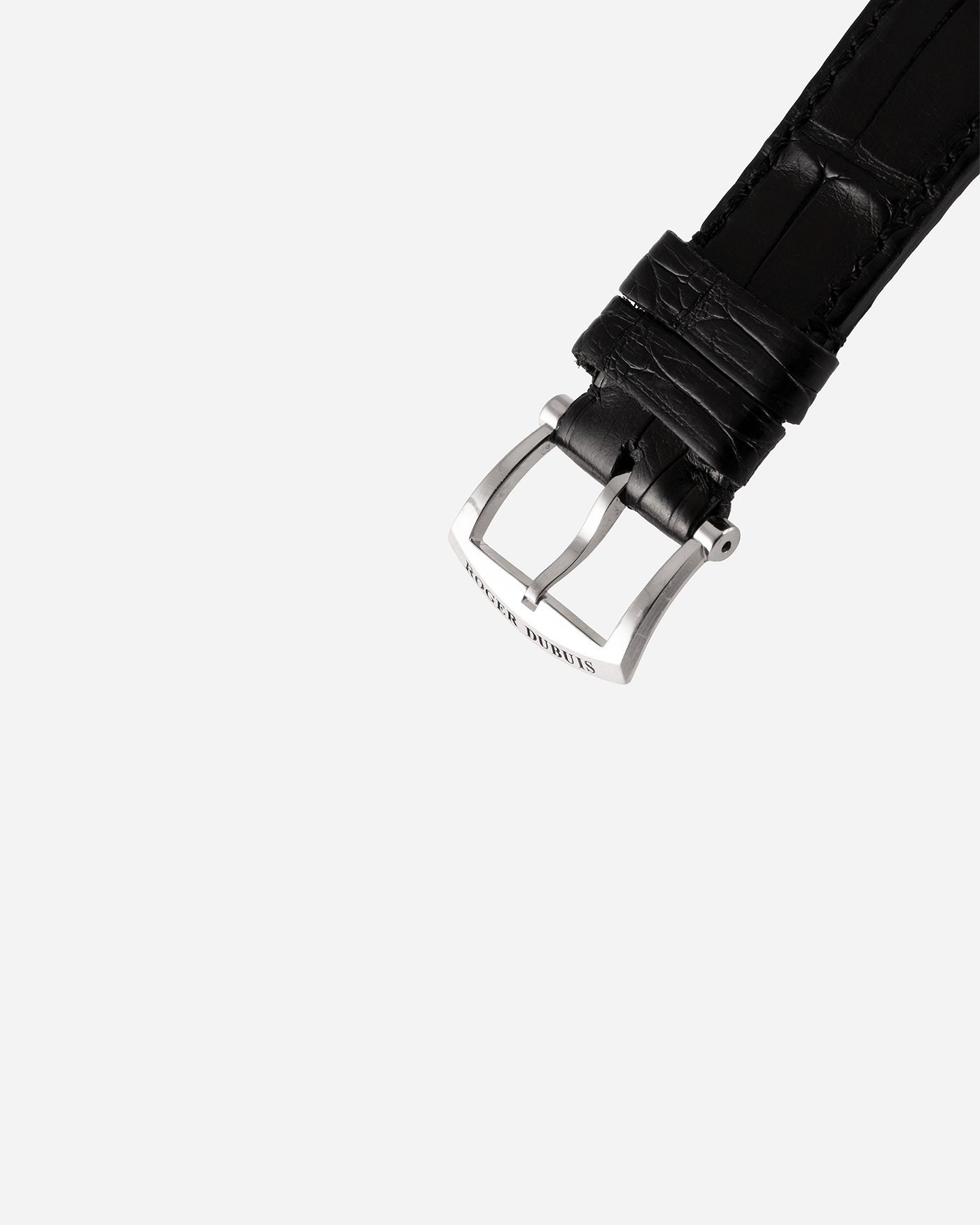 Brand: Roger Dubuis Year: 1990s Model: Sympathie 37 Material: 18k White Gold Movement: Cal RD 57 Case Diameter: 37mm Strap: Roger Dubuis Black Alligator with 18k White Gold Tang Buckle