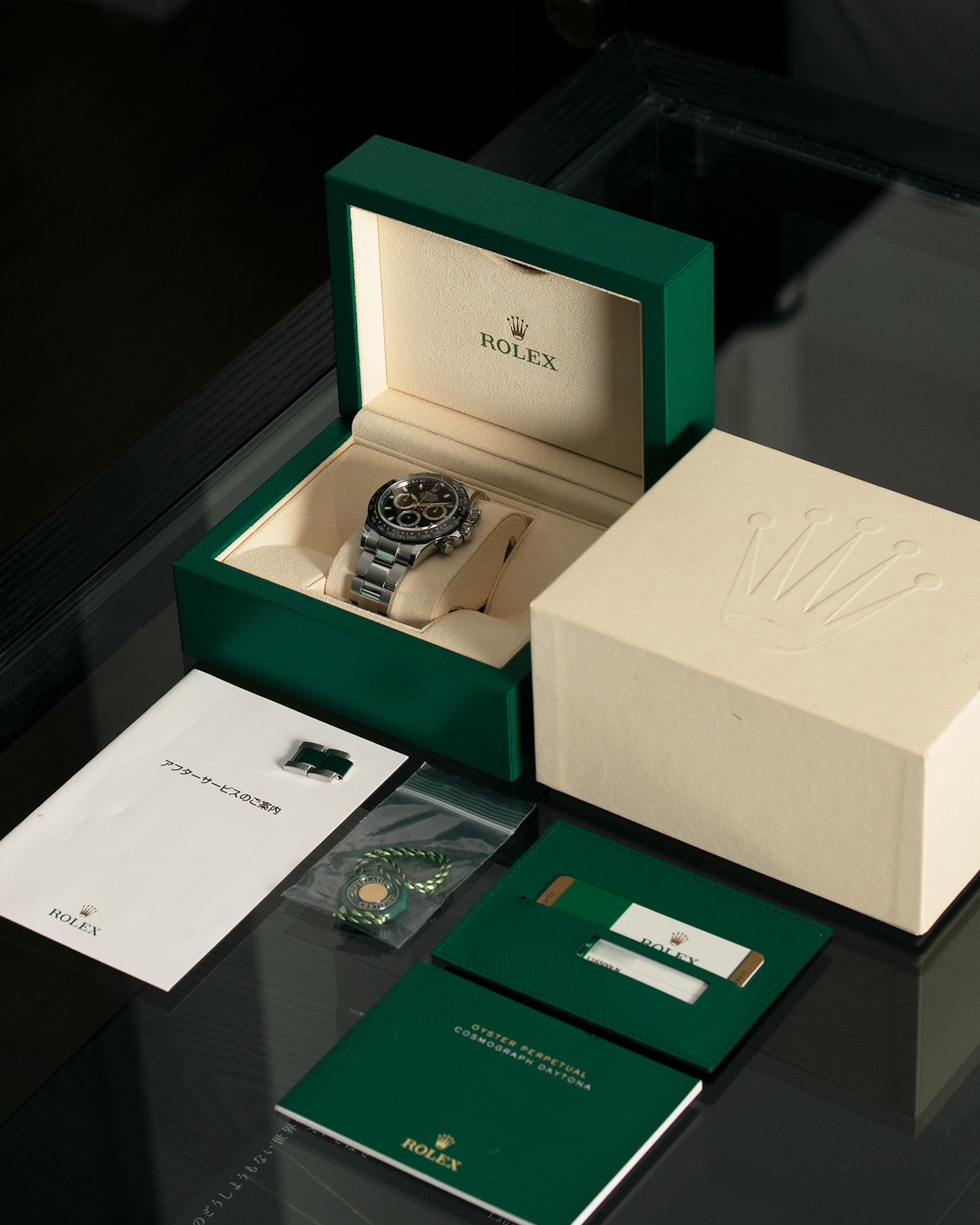 Brand: Rolex Year: 2016 Model: Daytona Reference: 116500 Material: Stainless Steel Movement: Calibre 4130 Case Diameter: 40mm Strap: Stainless Steel Rolex Oyster Bracelet