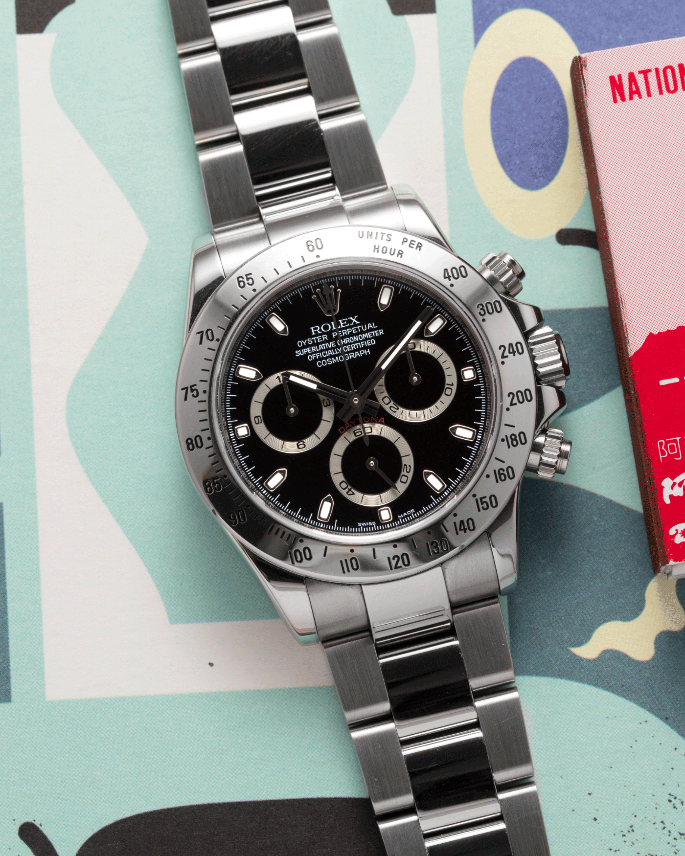 Brand: Rolex Year: 2007 Model: Daytona Reference: 116520 Material: Stainless Steel Movement: Calibre 4130 Case Diameter: 40mm Strap: Stainless Steel Rolex Oyster Bracelet