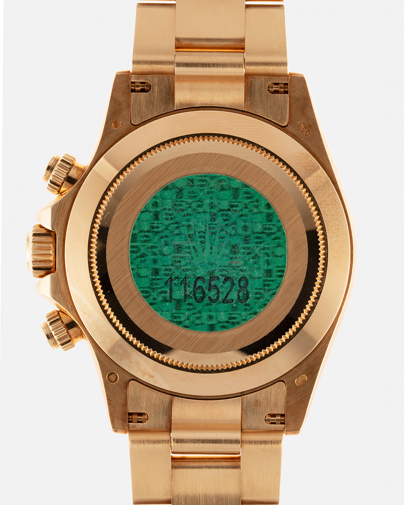 Brand: Rolex Year: 2009 Model: Daytona Reference: 116528 Material: 18k Yellow Gold Movement: Calibre 4130 Case Diameter: 40mm Strap: 18k Yellow Gold Rolex Oyster Bracelet