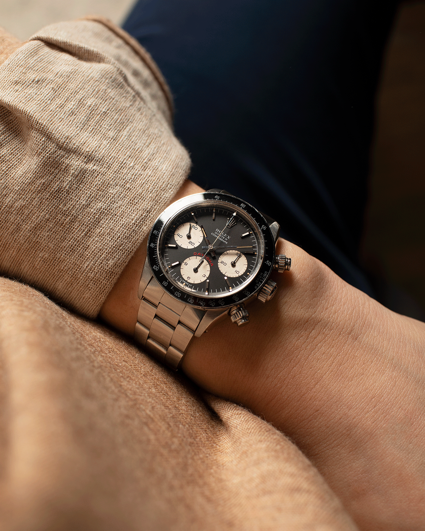 Rolex Cosmograph Daytona 6265 Vintage Steel Chronograph Watch S