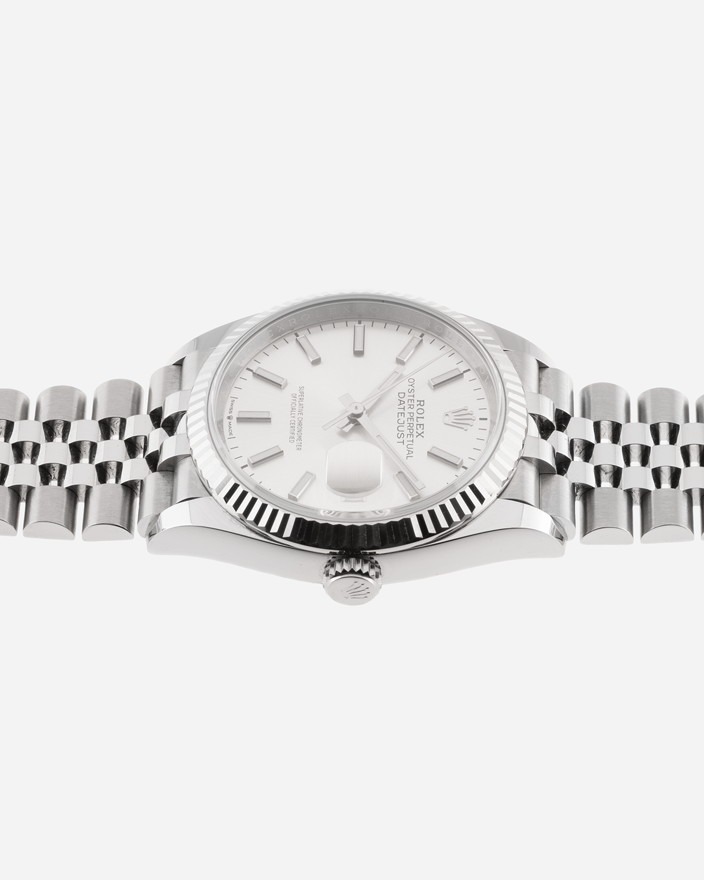 Brand: Rolex Year: 2019 Model: Datejust Reference Number: 126234 Material: 904L Stainless Steel Movement: Cal. 3235 Case Diameter: 36mm Bracelet: Stainless Steel Rolex Jubilee Bracelet