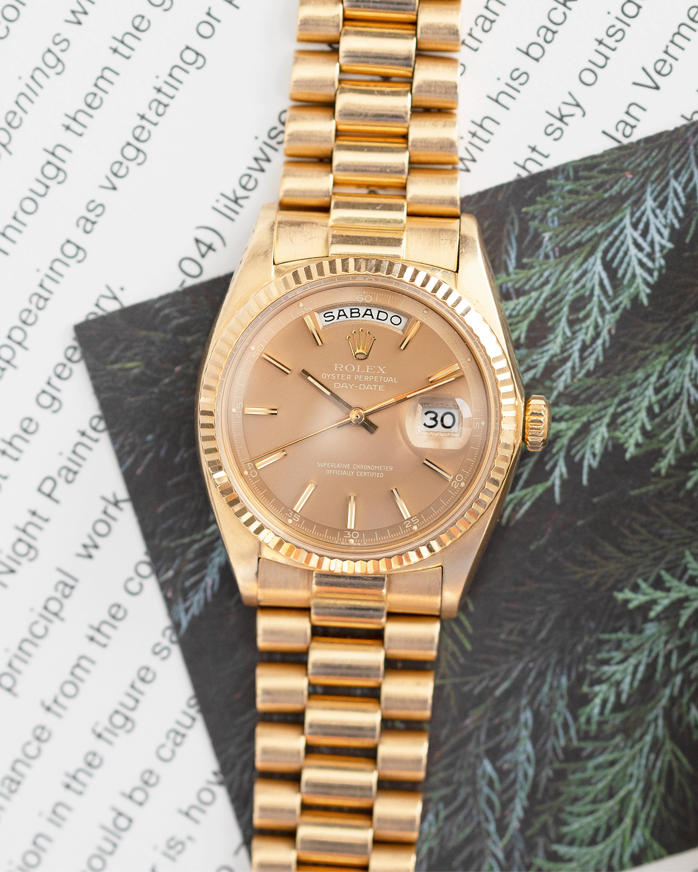 Rolex Day Date 1803 Caramel Ghost Dial