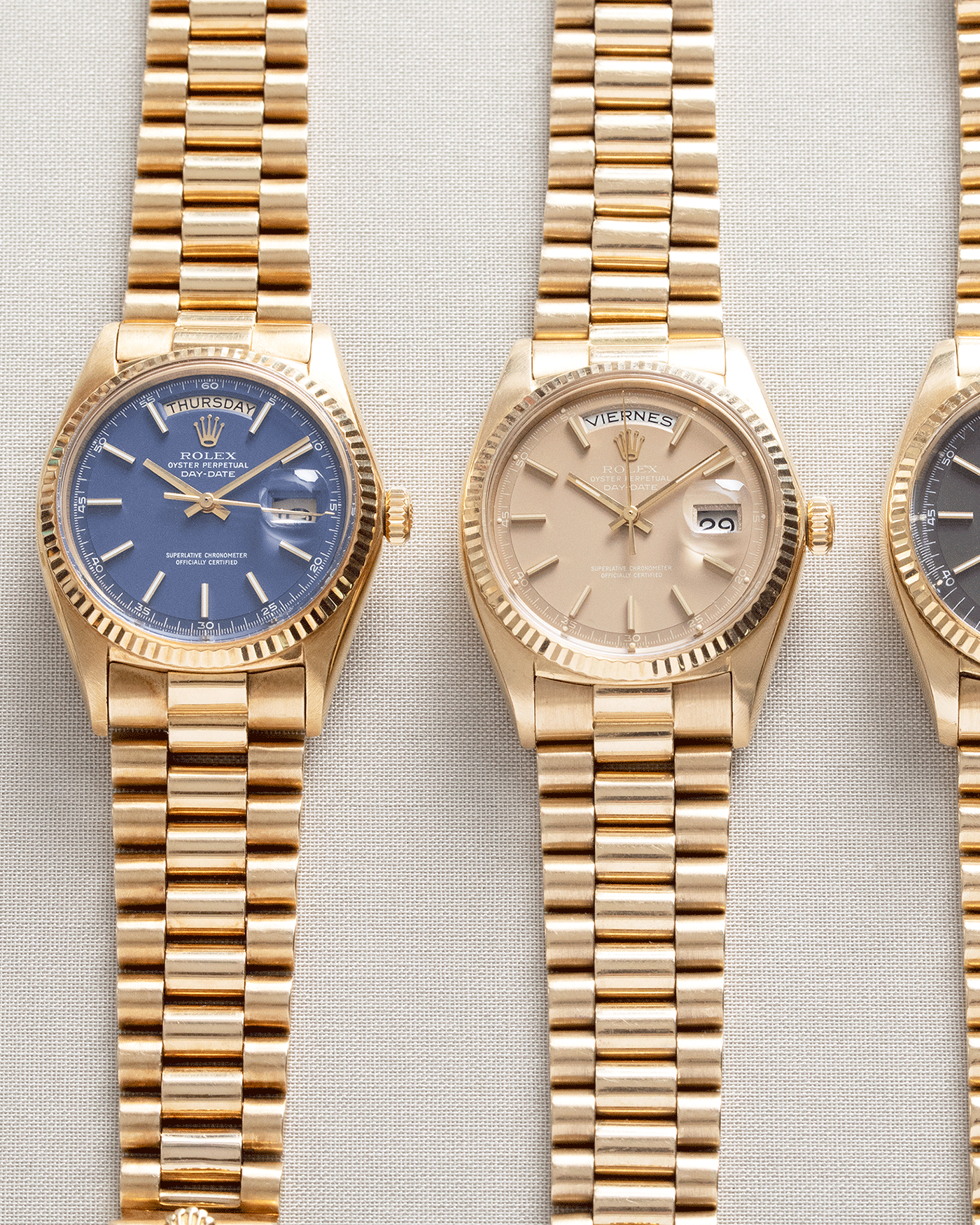 Rolex day date discount dial for sale