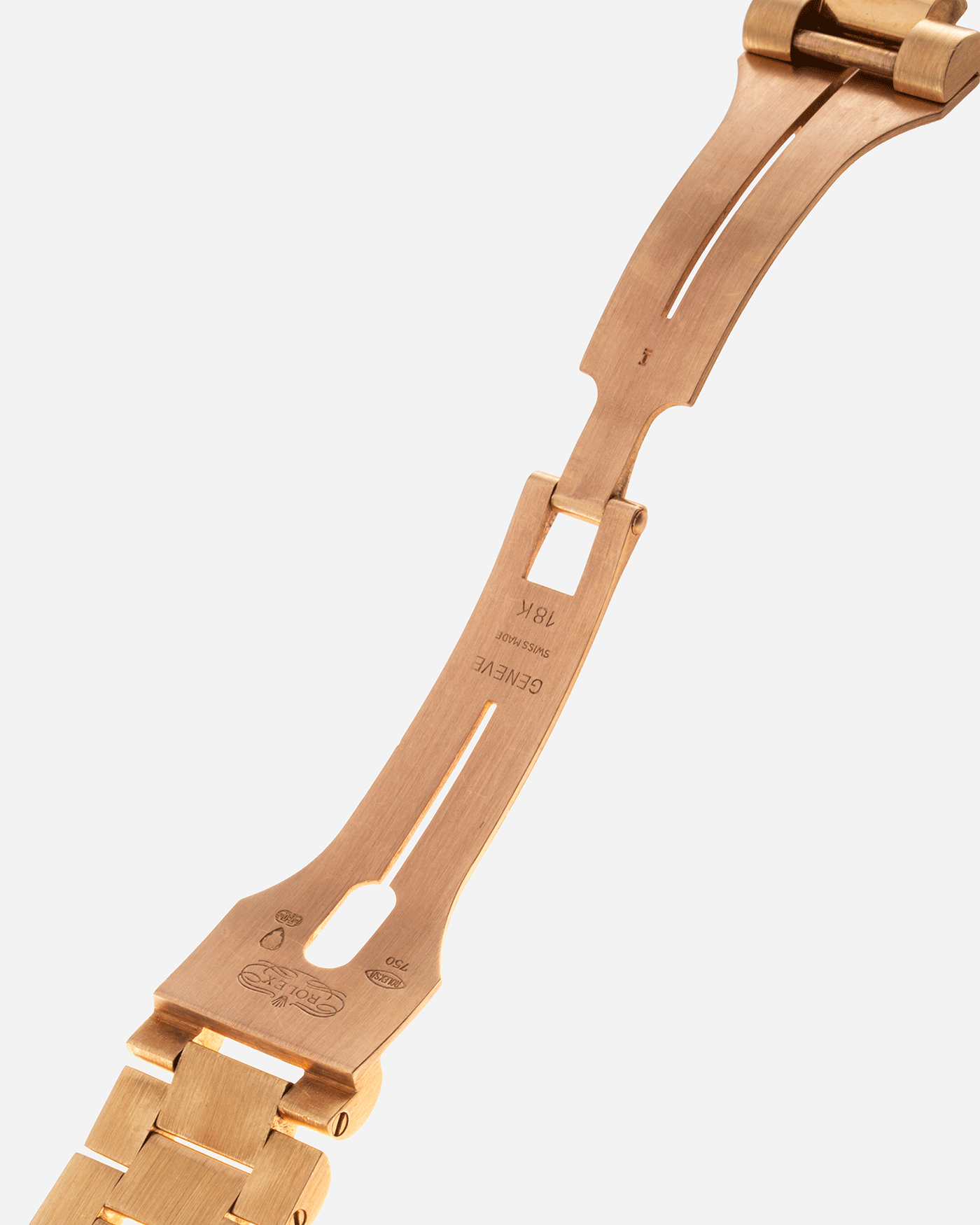 Brand: Rolex Year: 1984 Model: Day-Date Reference Number: 18038 Serial: 8,4XX,XXX Material: 18k Yellow Gold Movement: Cal. 3055 Case Diameter: 36mm Lug Width: 20mm Bracelet/Strap: Rolex 838518k Solid Gold President Bracelet