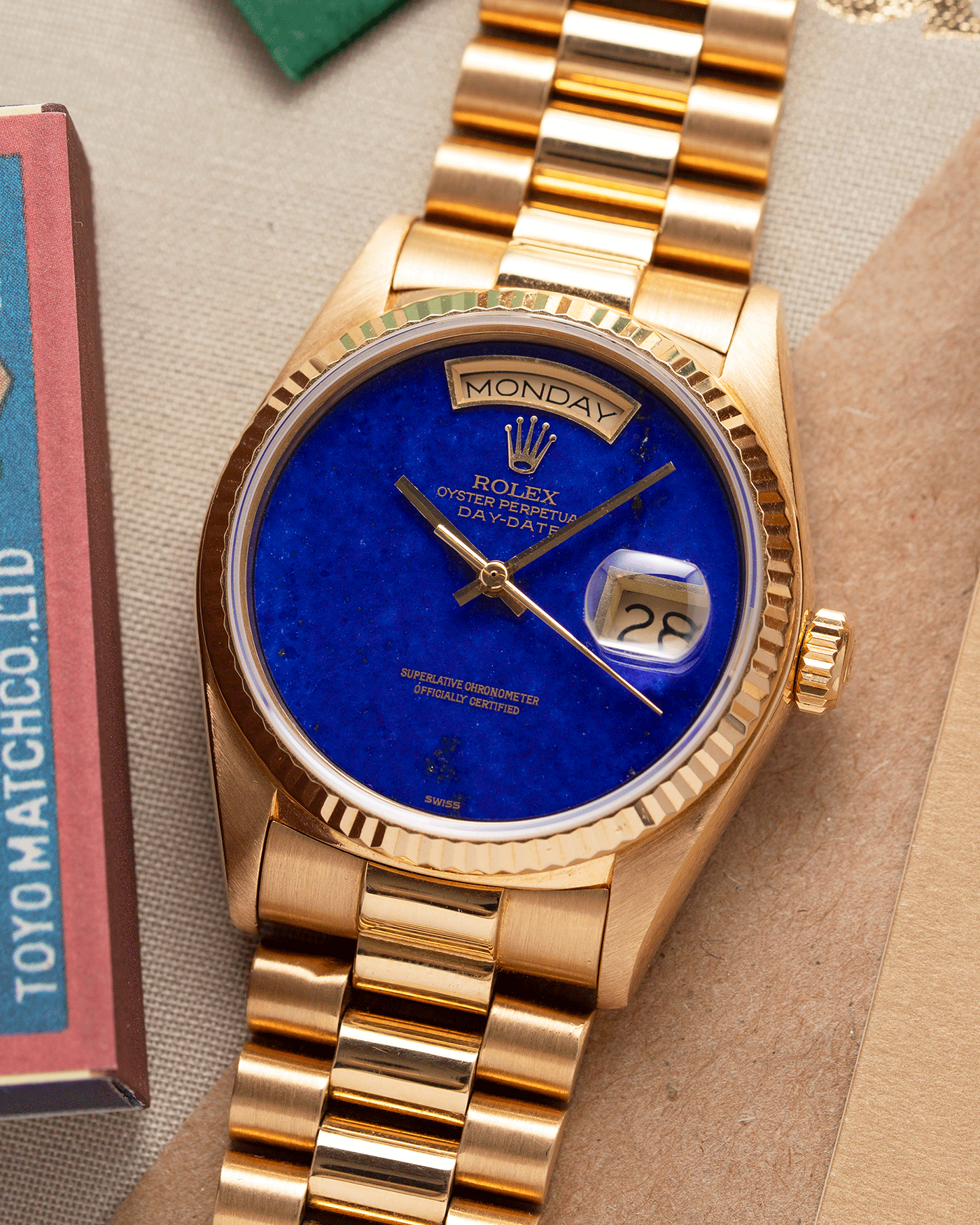 Day date 2025 lapis dial