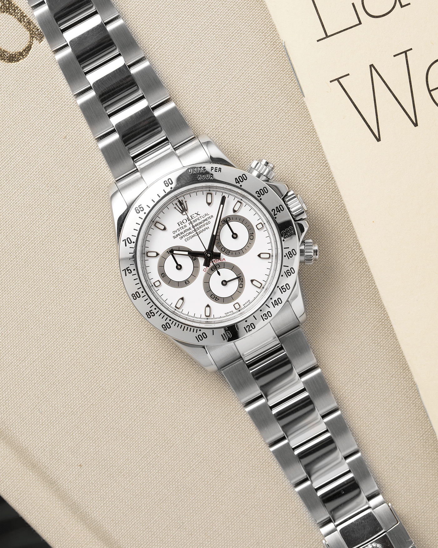 Rolex Cosmograph Daytona 116520 Chronograph Watch | S.Song Vintage Timepieces 