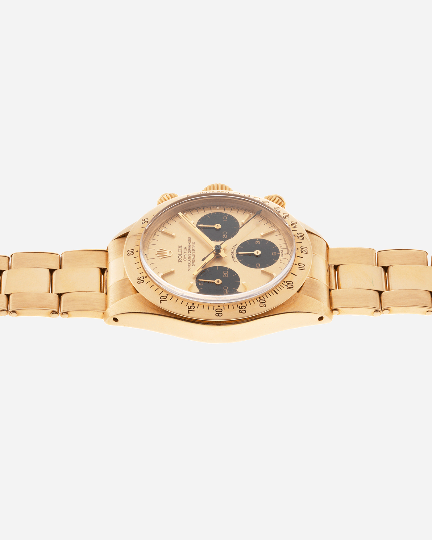 Rolex Cosmograph Daytona 6265 Vintage Yellow Gold Chronograph Watch | S.Song Vintage Timepieces 