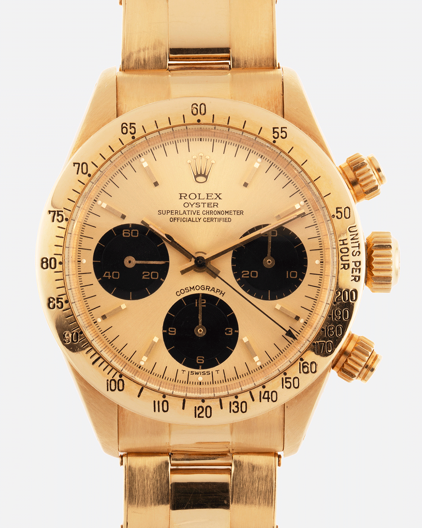 Rolex daytona 2025 gold vintage