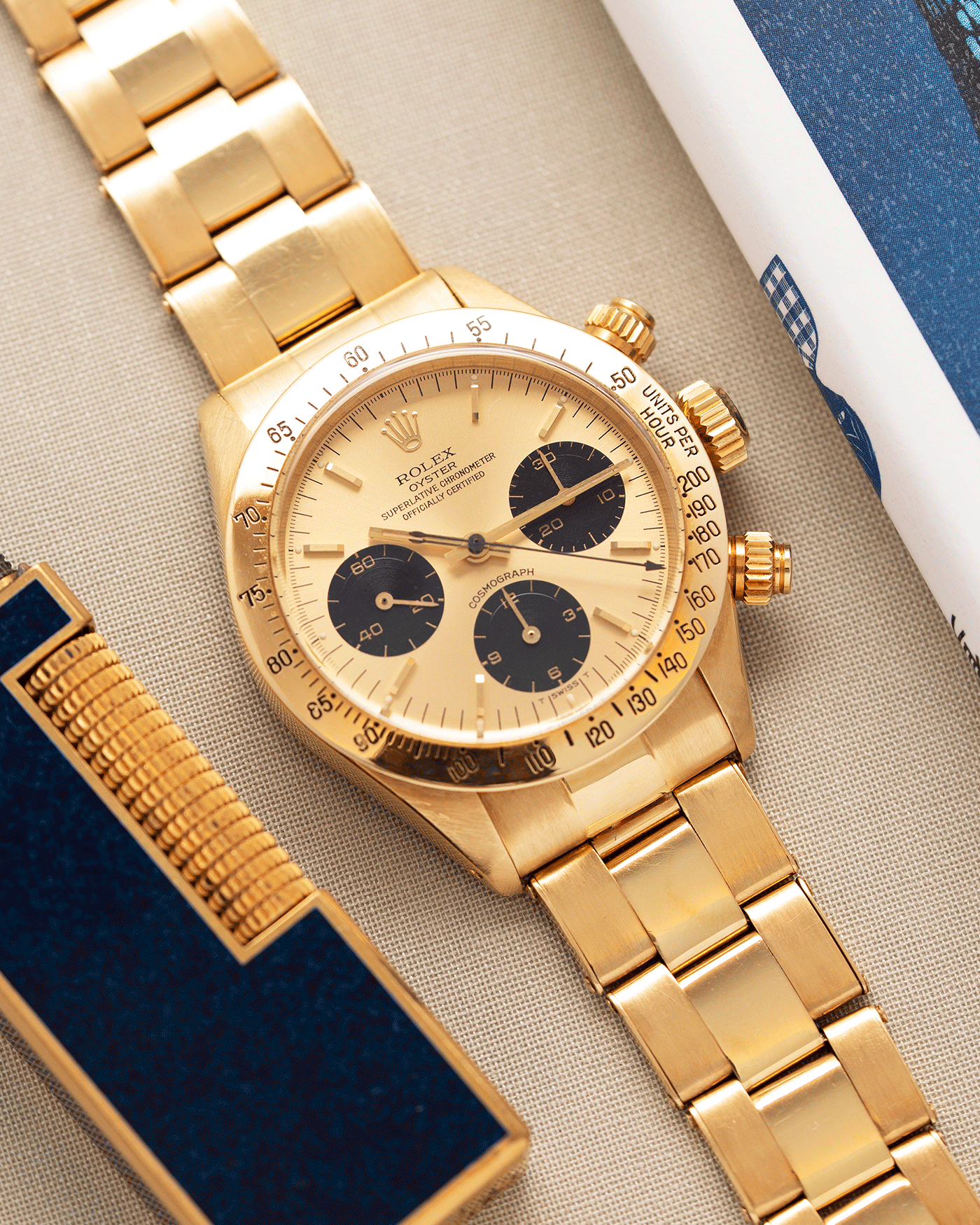 Rolex daytona gold sales vintage