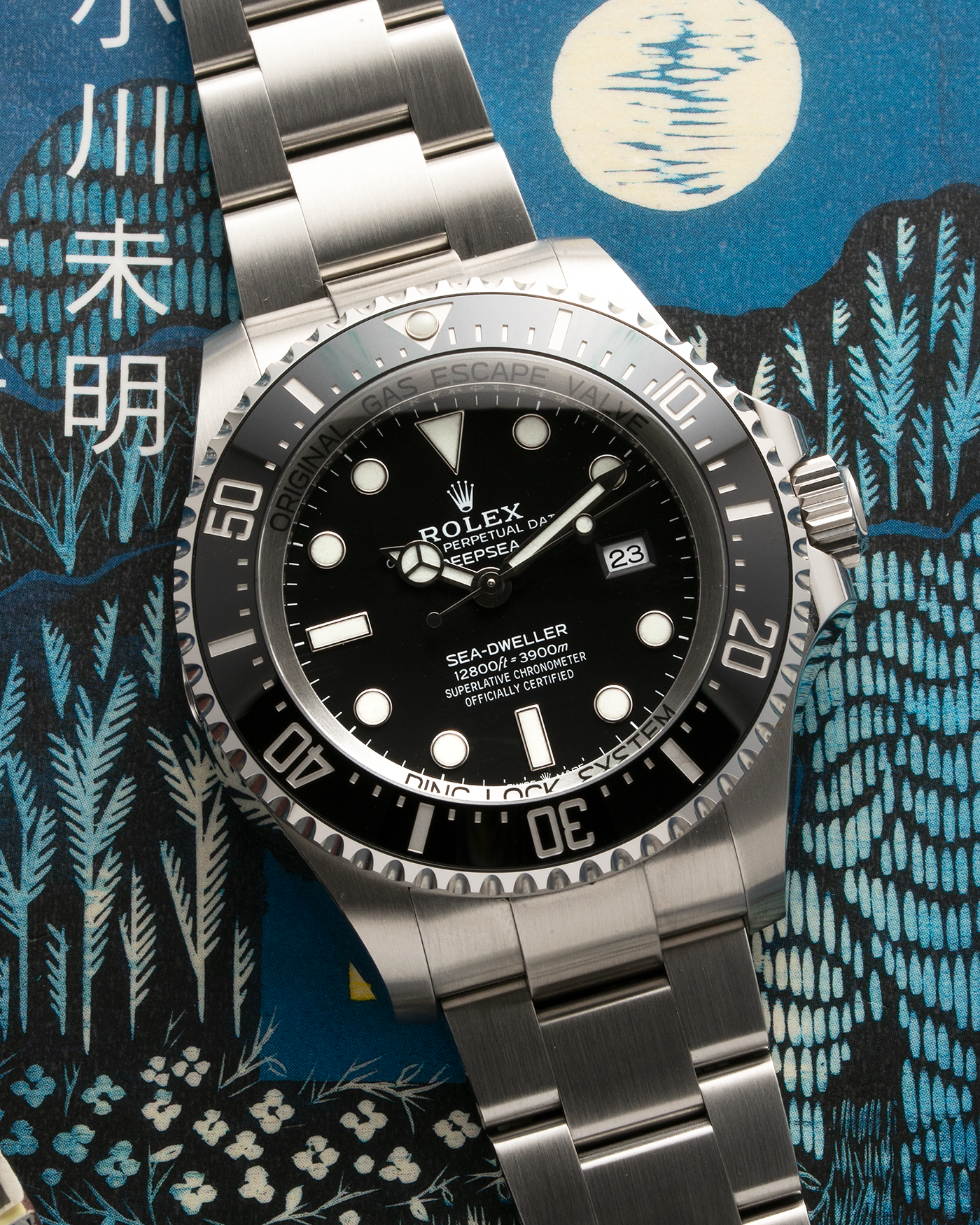 Brand: Rolex Year: 2018 Model: Deepsea Sea Dweller Reference Number: 126660 Material: Stainless Steel Movement: Rolex Cal. 3235, Self-Winding Case Diameter: 44mm Bracelet / Strap: Rolex 904L Steel Oyster Bracelet with Fliplock and Glidelock Extension System 