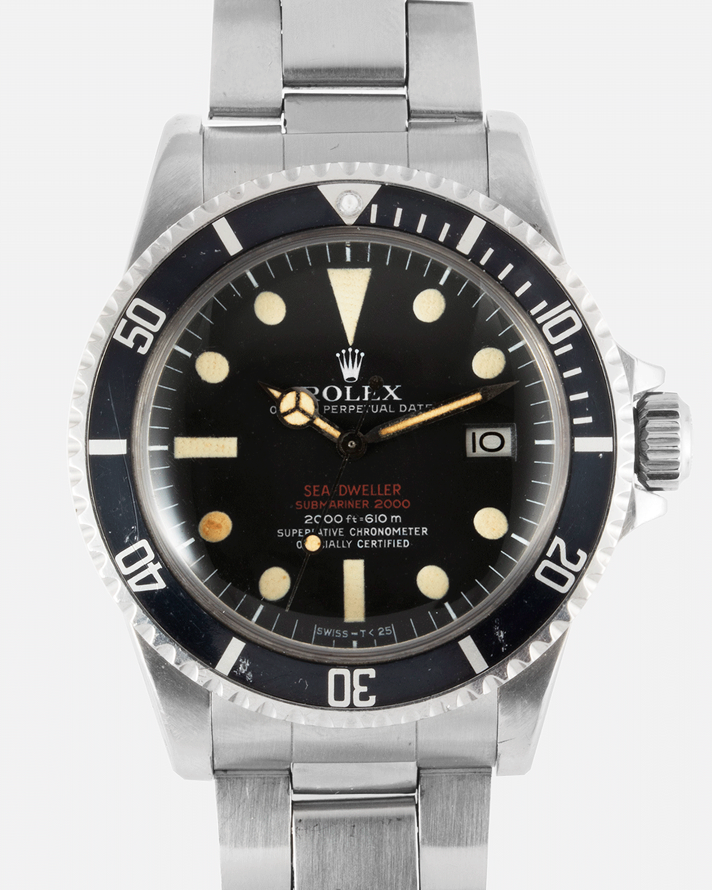 Rolex Double Red Sea Dweller Mk IV Sport Diver Watch | S.Song Vintage Watches For Sale