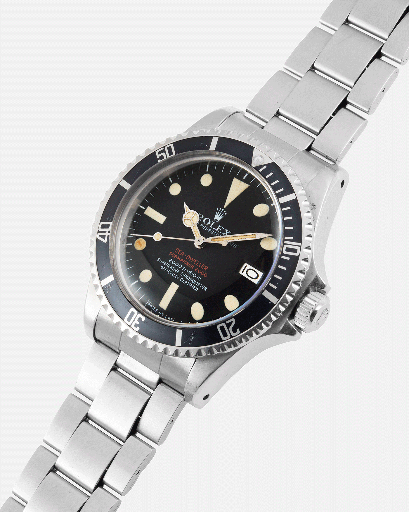 Rolex Double Red Sea Dweller Mk IV Sport Diver Watch | S.Song Vintage Watches For Sale