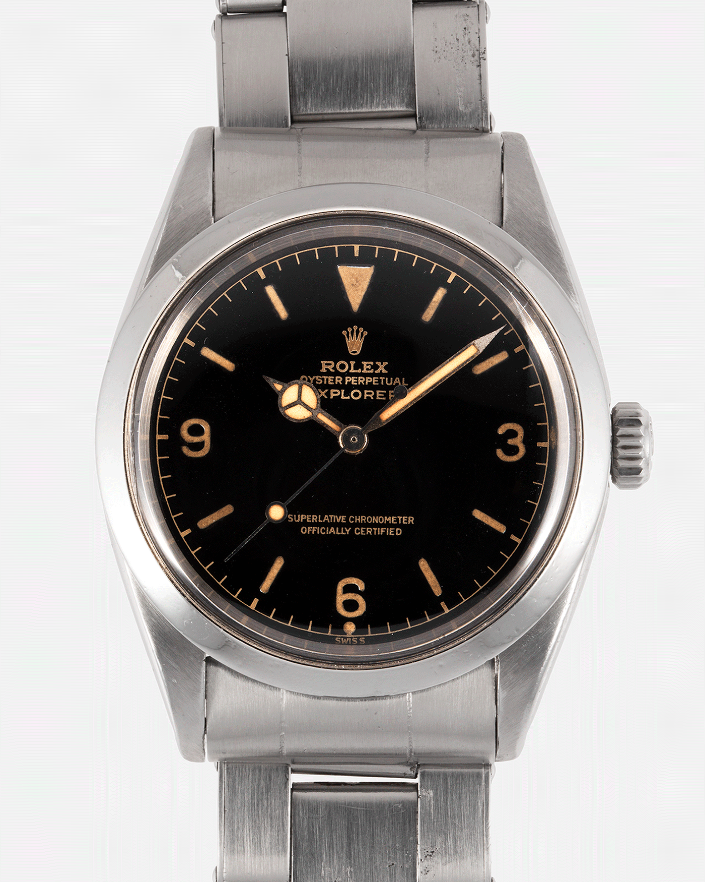 Rolex explorer 1016 clearance gilt dial