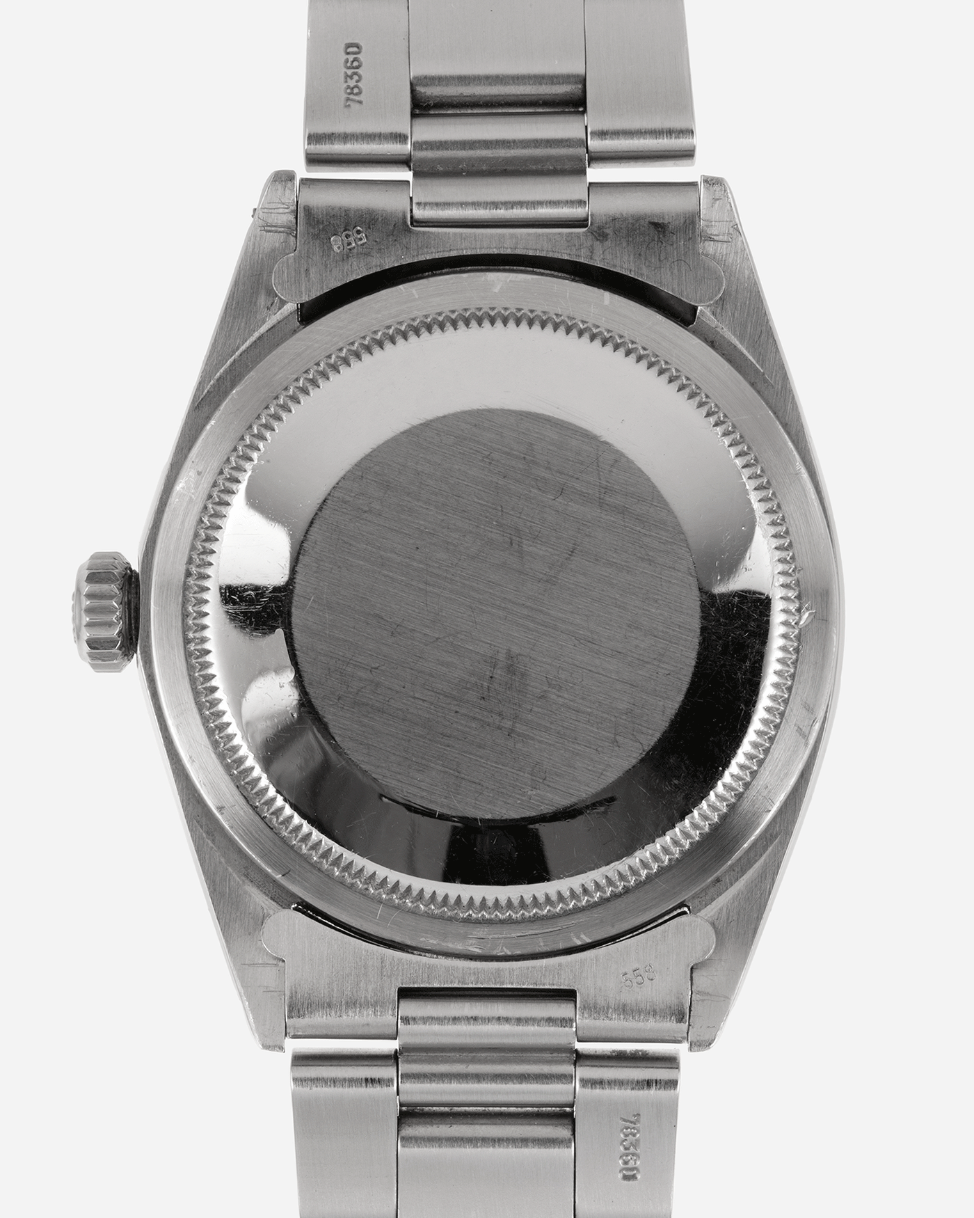 Brand: Rolex Year: 1972 Model: Explorer Reference Number: 1016 Serial Number: 2,9XXX,XXX Material: Stainless Steel Movement: Cal. 1570 Case Diameter: 36mm Lug Width: 20mm Bracelet/Strap: Rolex 78360 Oyster Bracelet with 558 end links