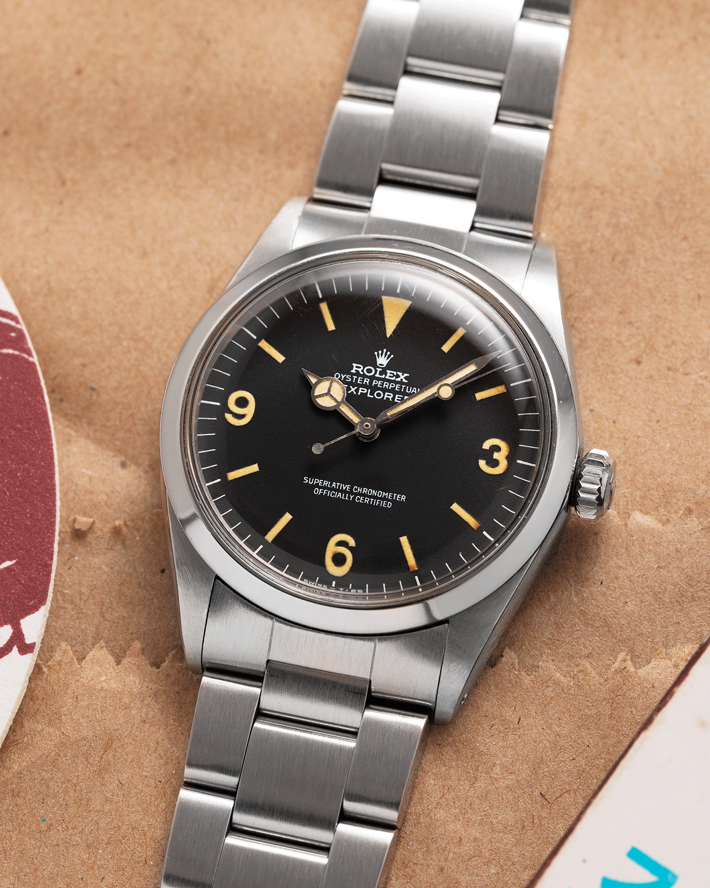 Rolex explorer 2025 1016 tiffany