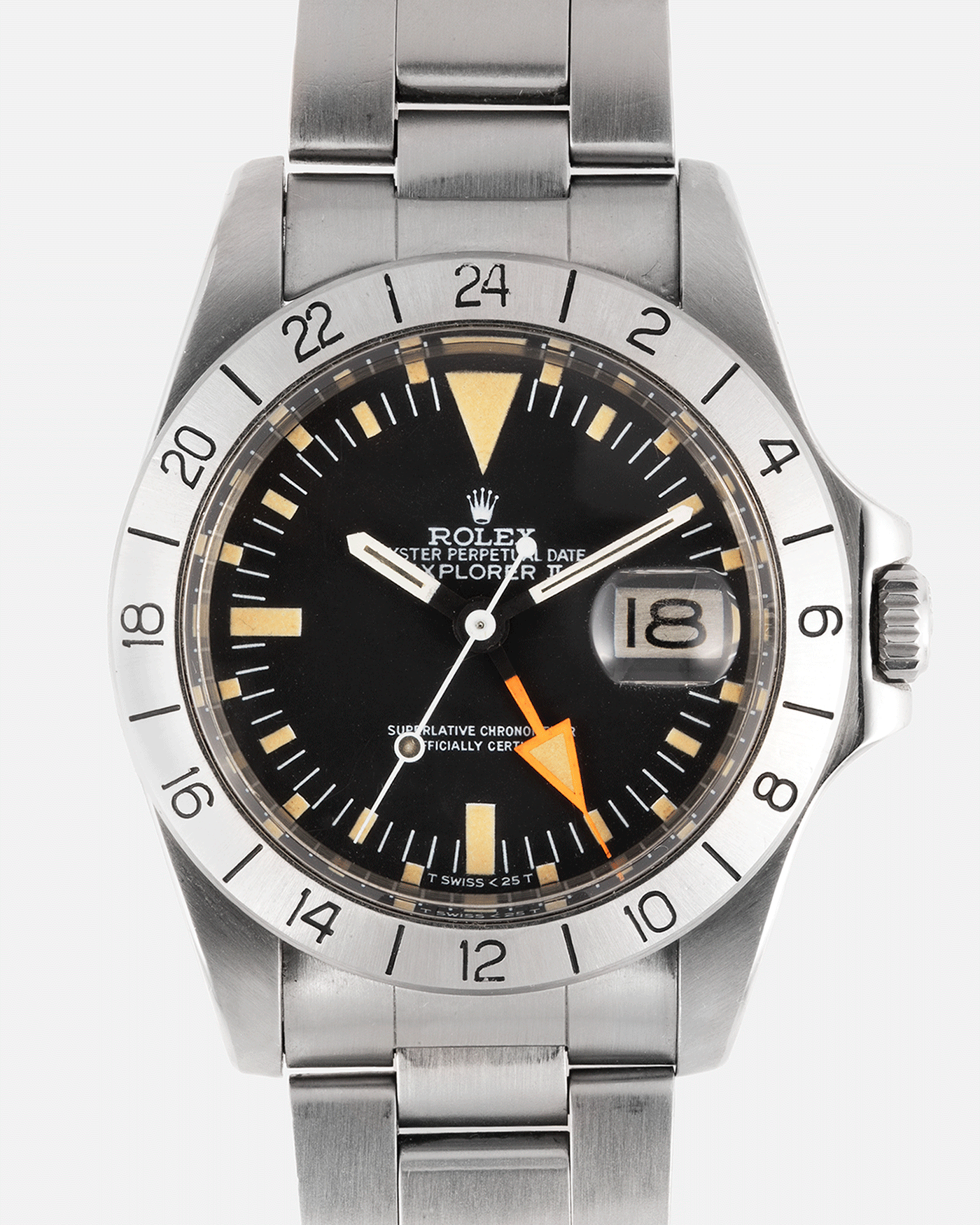 Rolex Explorer II Steve Mcqueen Freccione 1655 Watch S.Song
